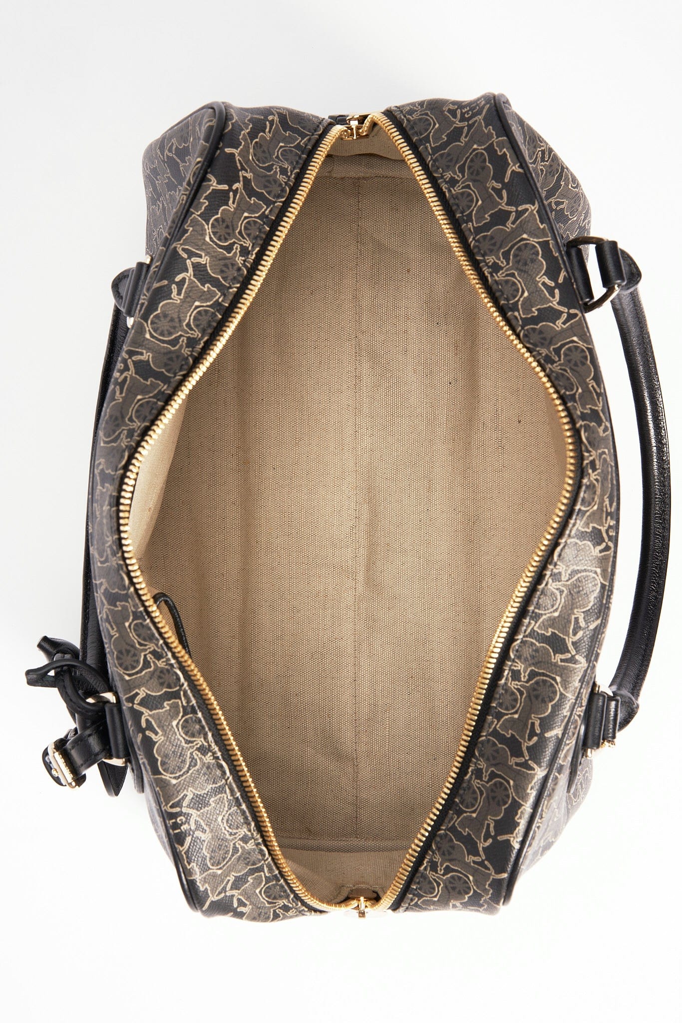 Vintage Celine Coated Canvas Sulky Bag