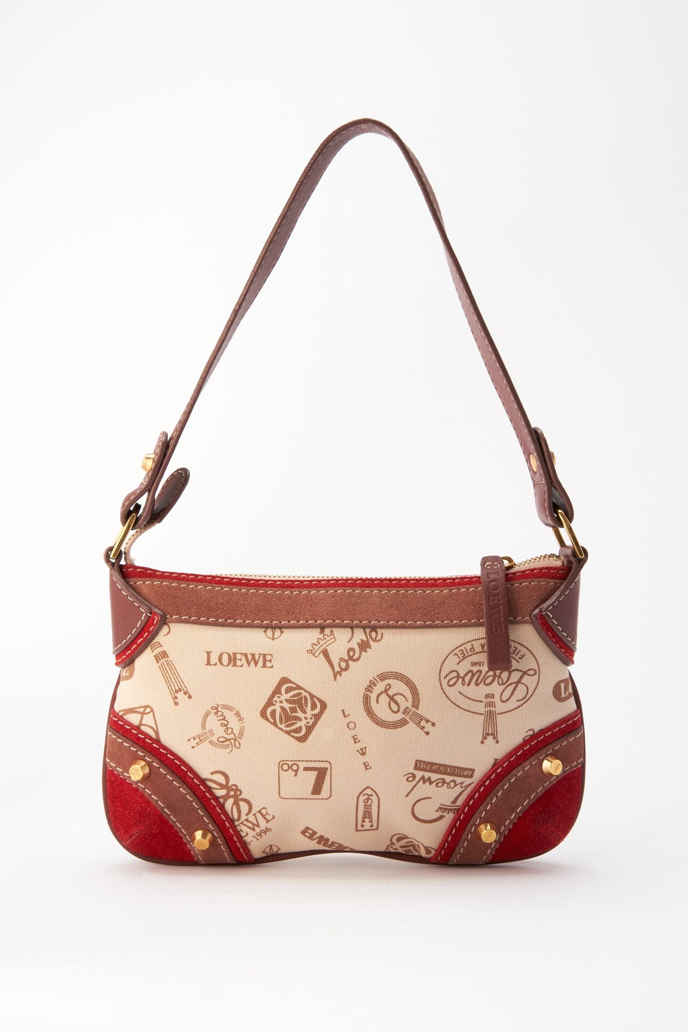 Vintage Loewe Pochette 160th Anniversary Handbag – The Hosta