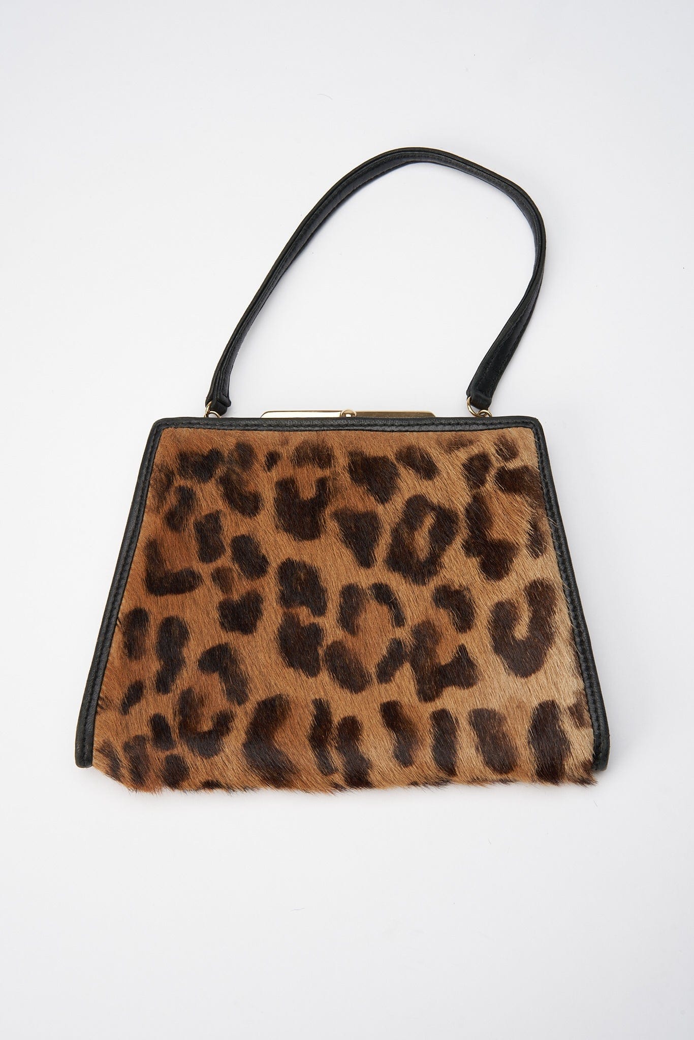 Vintage Loewe Leopard Calf Hair Evening Bag – The Hosta