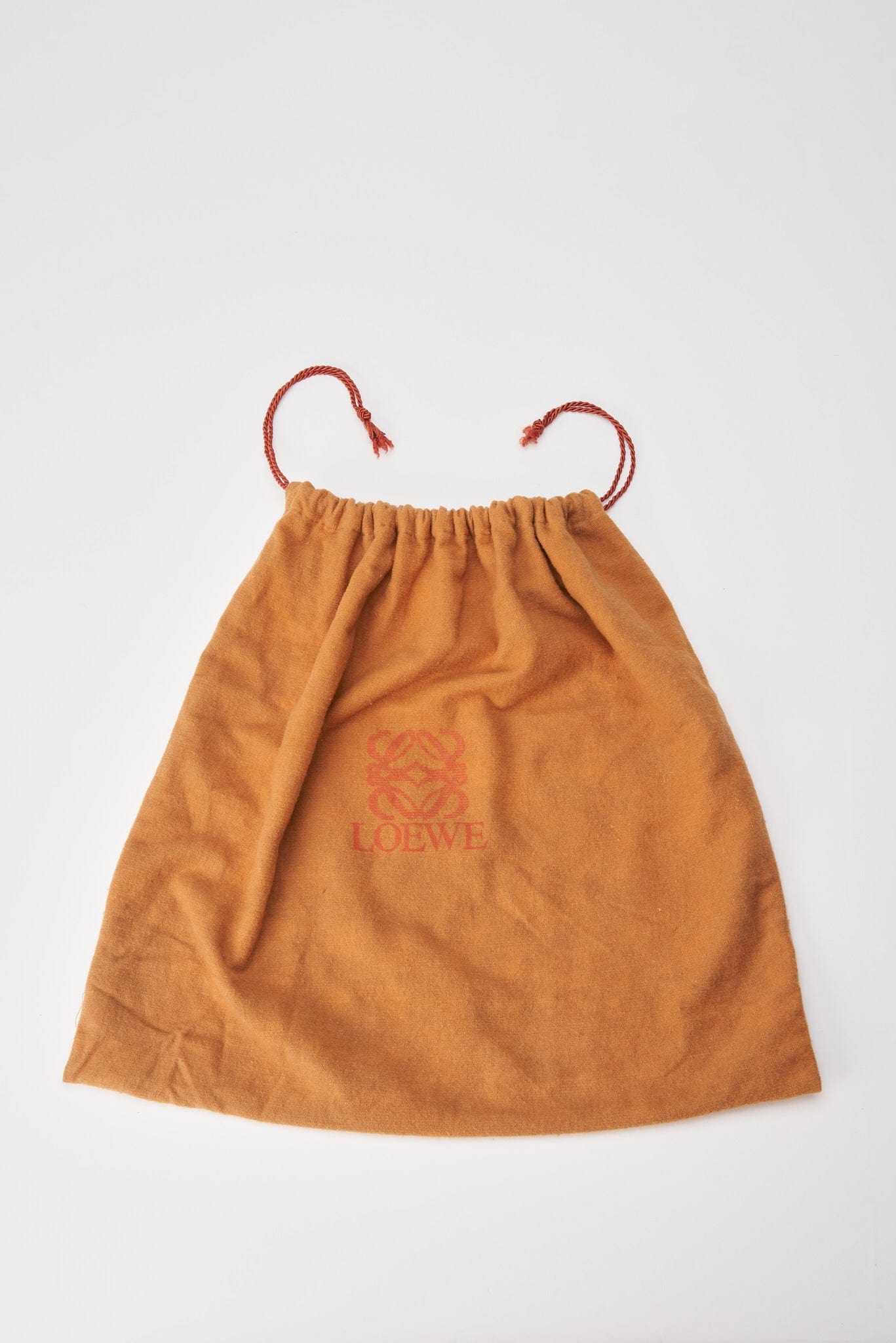 Vintage Loewe Black Crossbody Bag With Twisted Gold Hardware