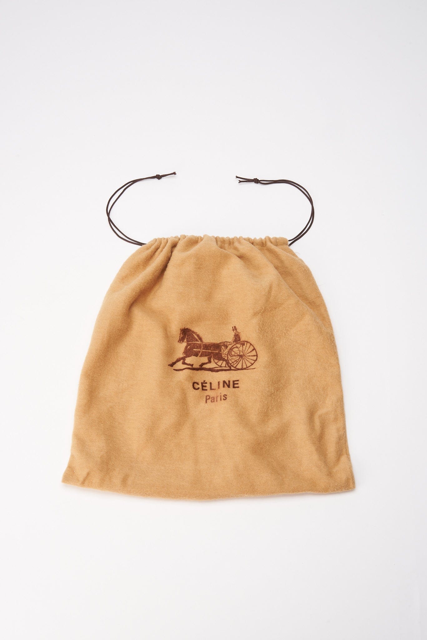 Vintage Celine Sulky Box Bag - Burgundy Leather