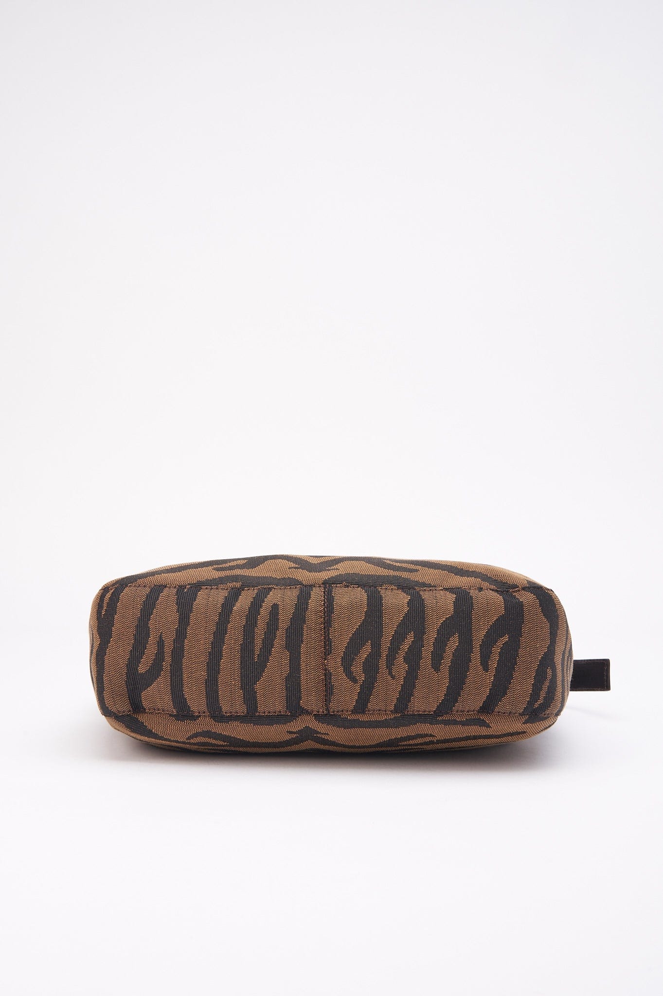 Vintage Fendi Shoulder Bag in Zebra Canvas