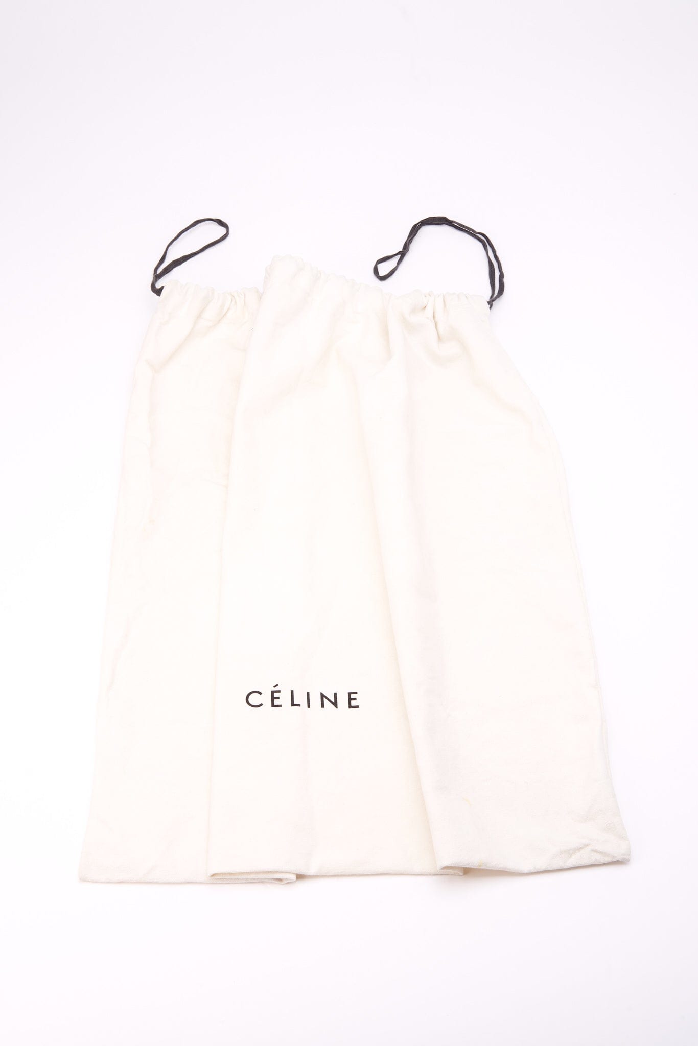 Céline Phoebe Philo Triptyque Black Leather Bag