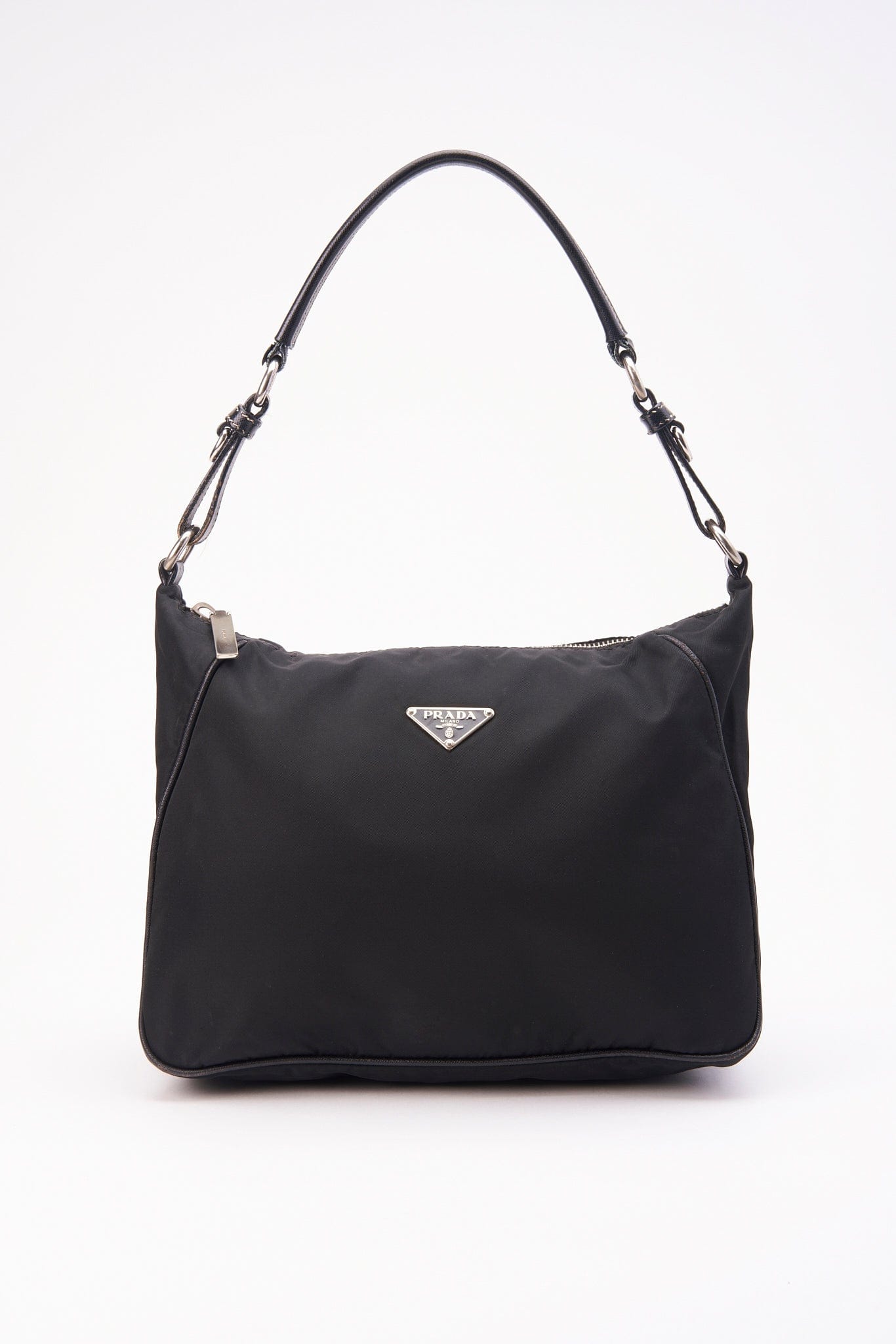 Prada Black Nylon Shoulder Bag