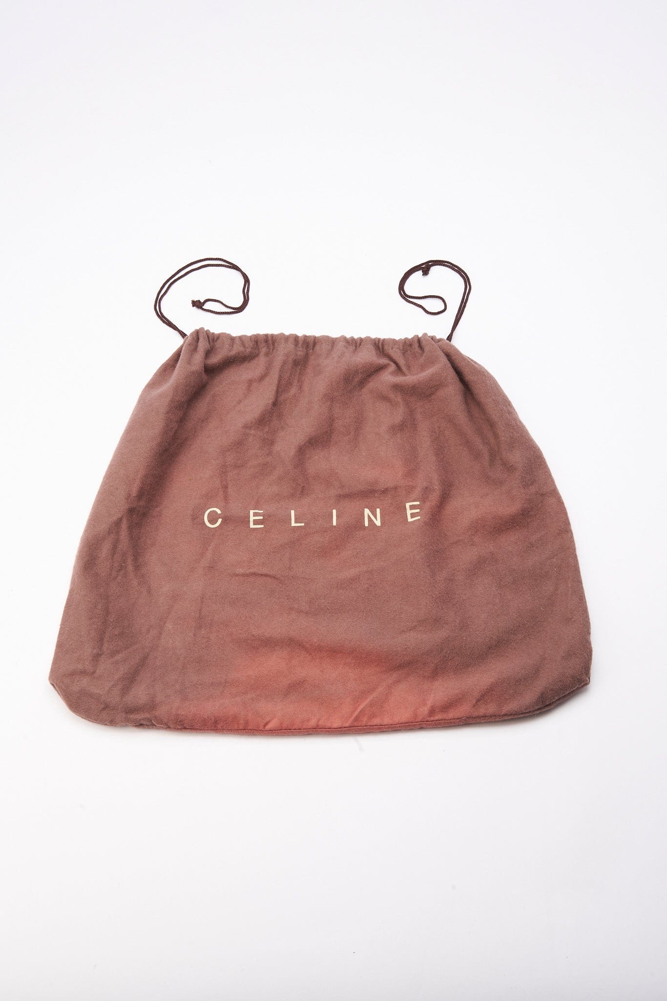 Vintage Celine Gold Denim Shoulder Bag