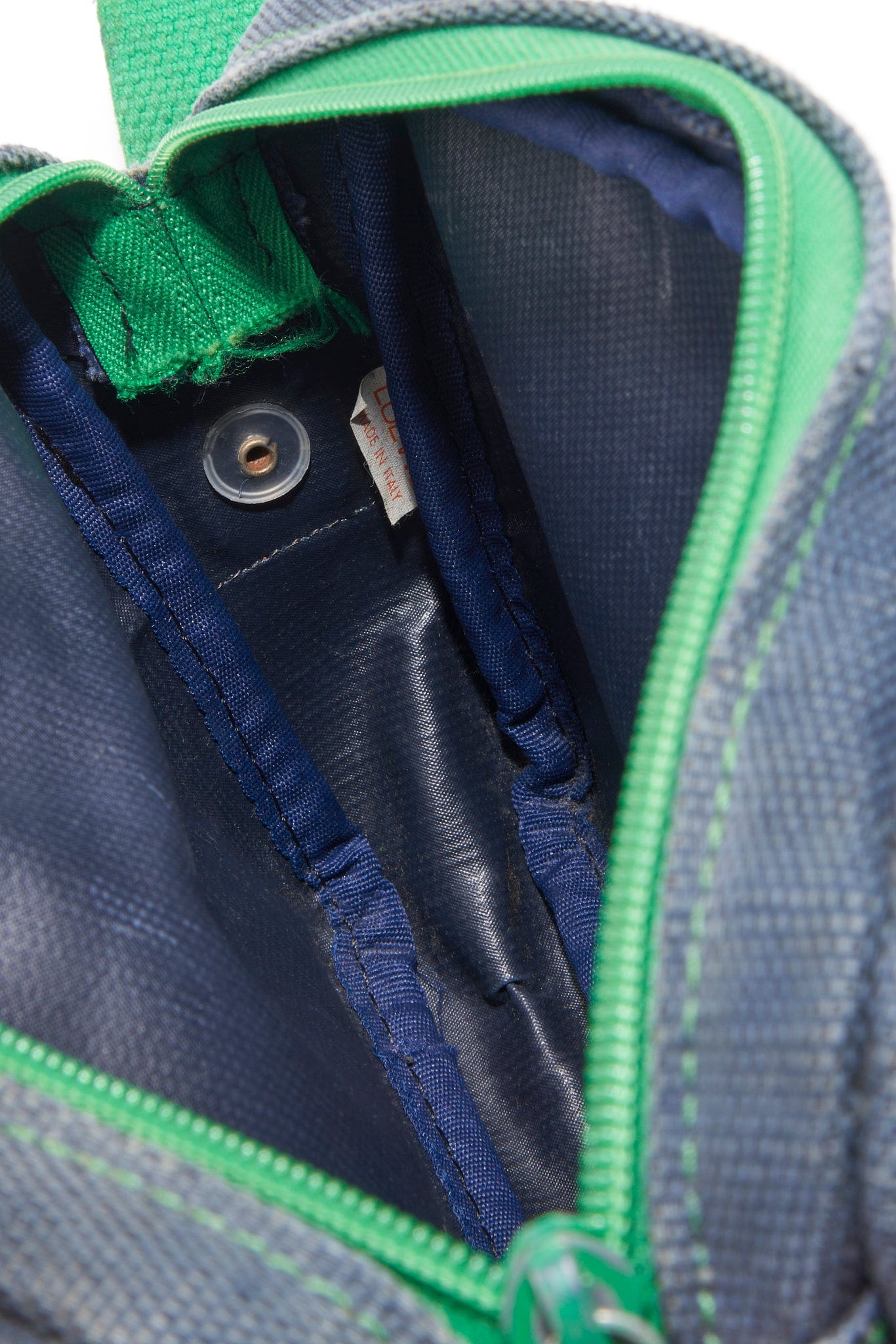 Loewe Anagram Blue Canvas Crossbody