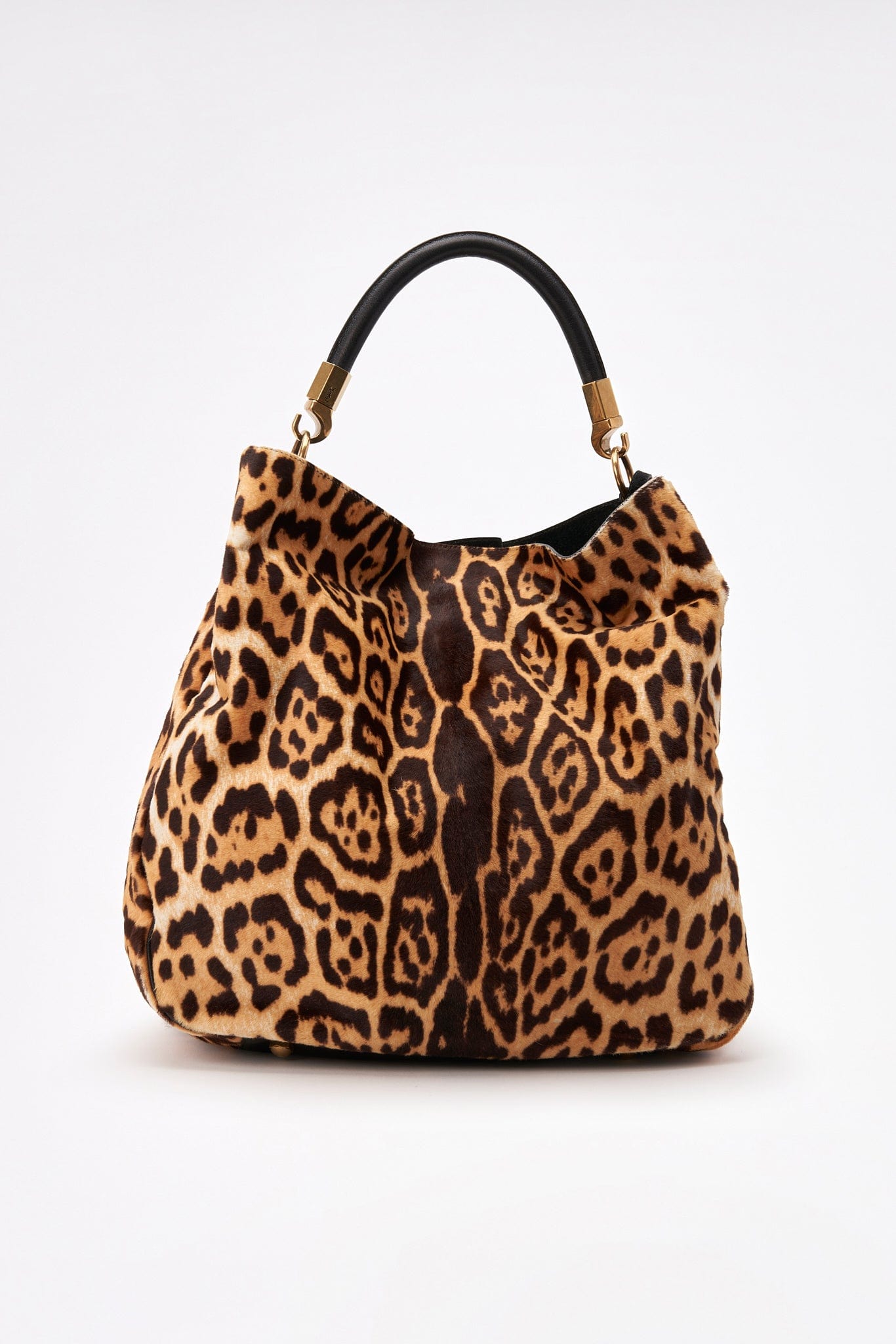 Vintage YSL Roady Leopard Print Calf Hair Bag – The Hosta