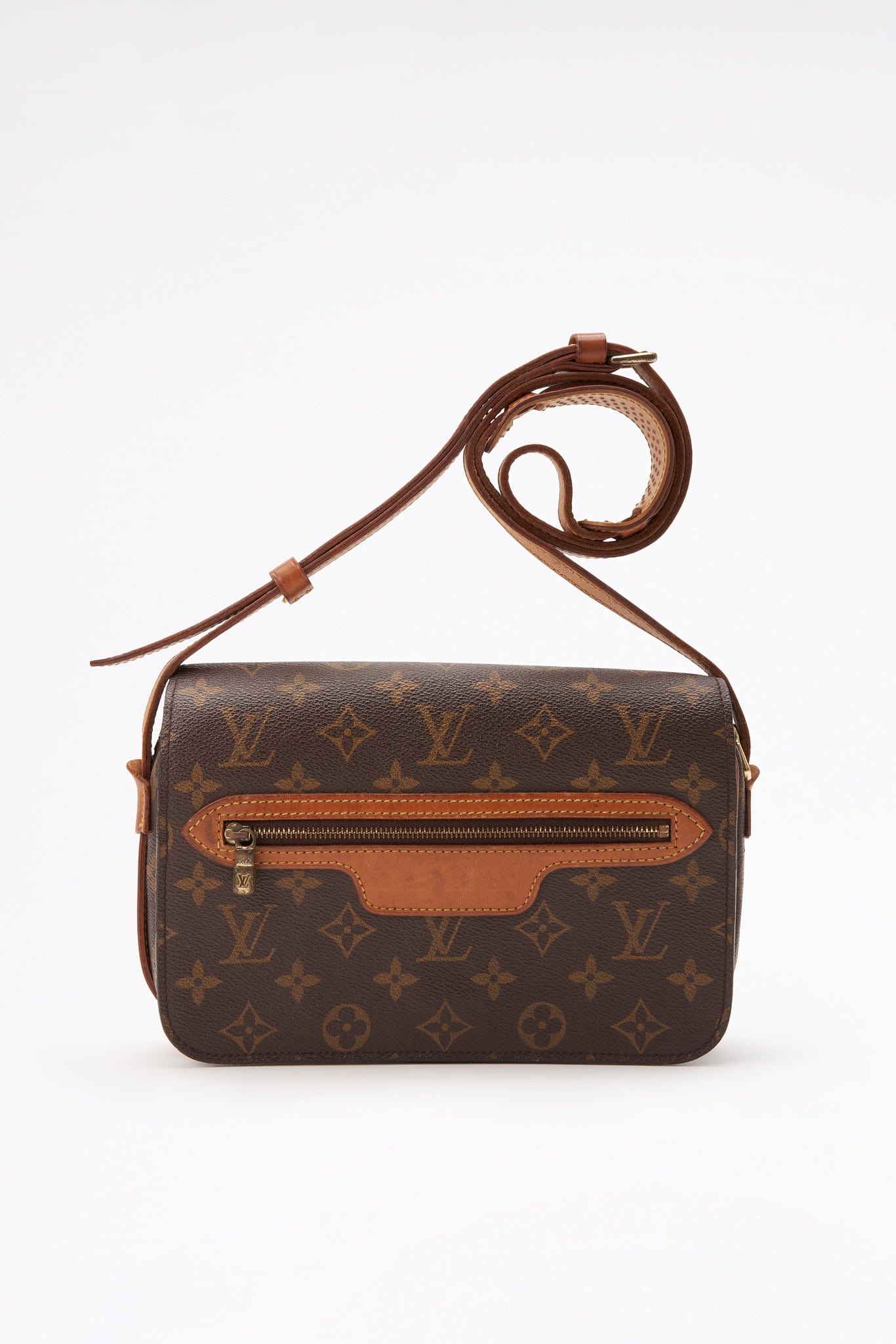 Vintage Louis Vuitton Saint Germain Monogram Toile Brown Sac
