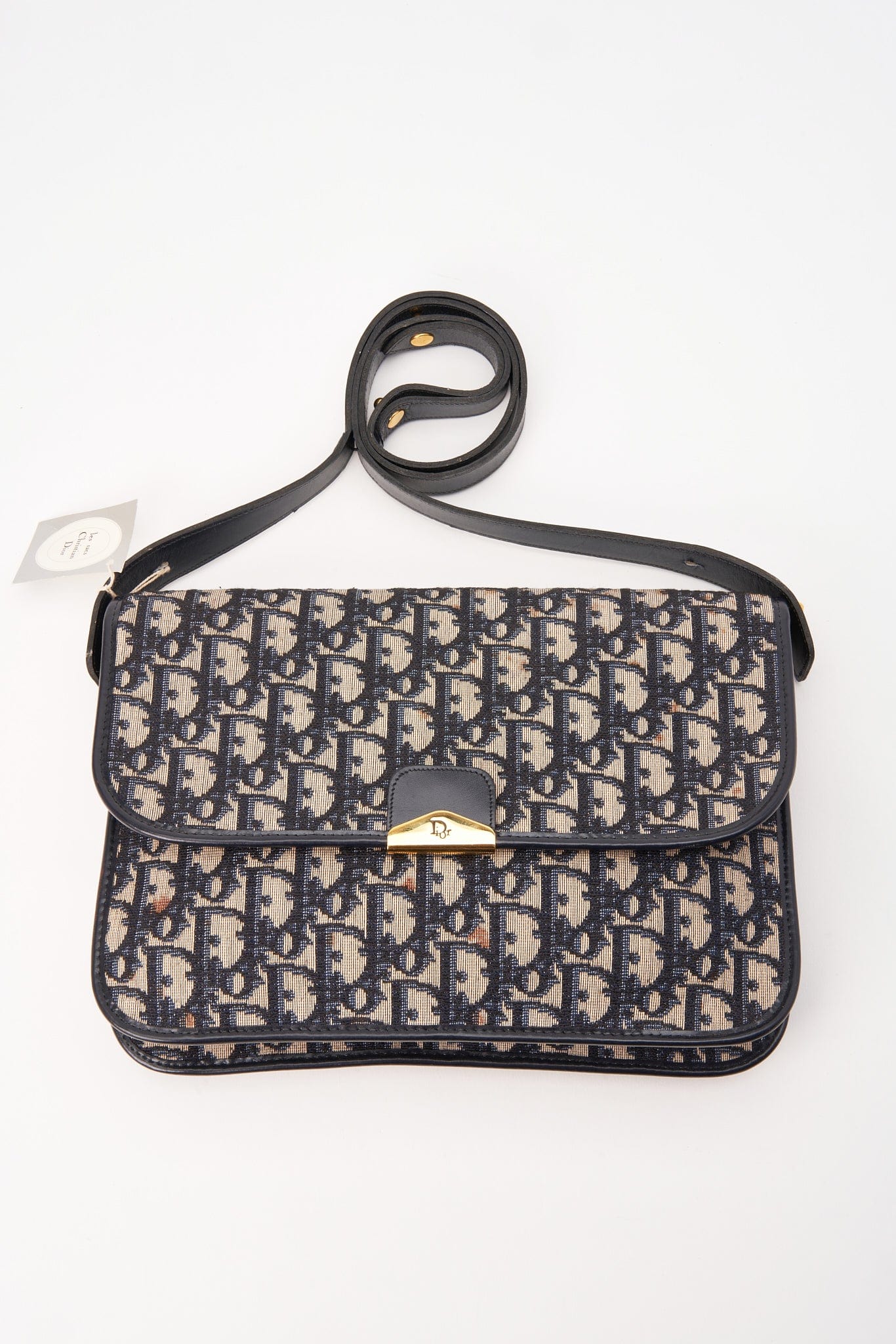 Vintage Christian Dior Mini Trotter Romantique Sac vert