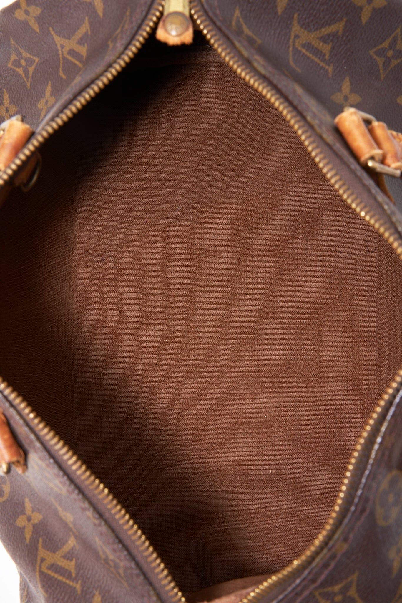 Louis Vuitton 30 Speedy Bag In Brown Monogram Coated Canvas