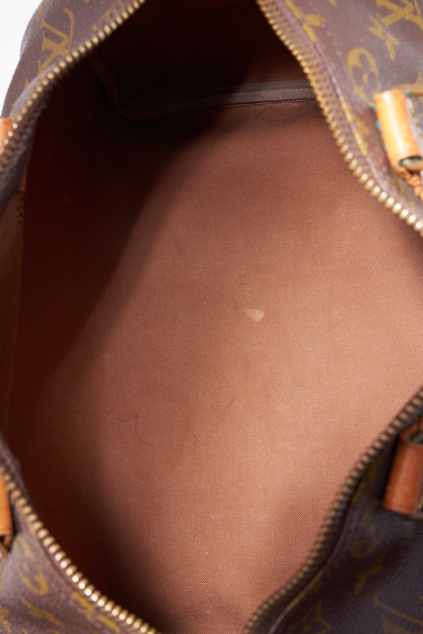 Louis Vuitton 30 Speedy Bag In Brown Monogram Coated Canvas