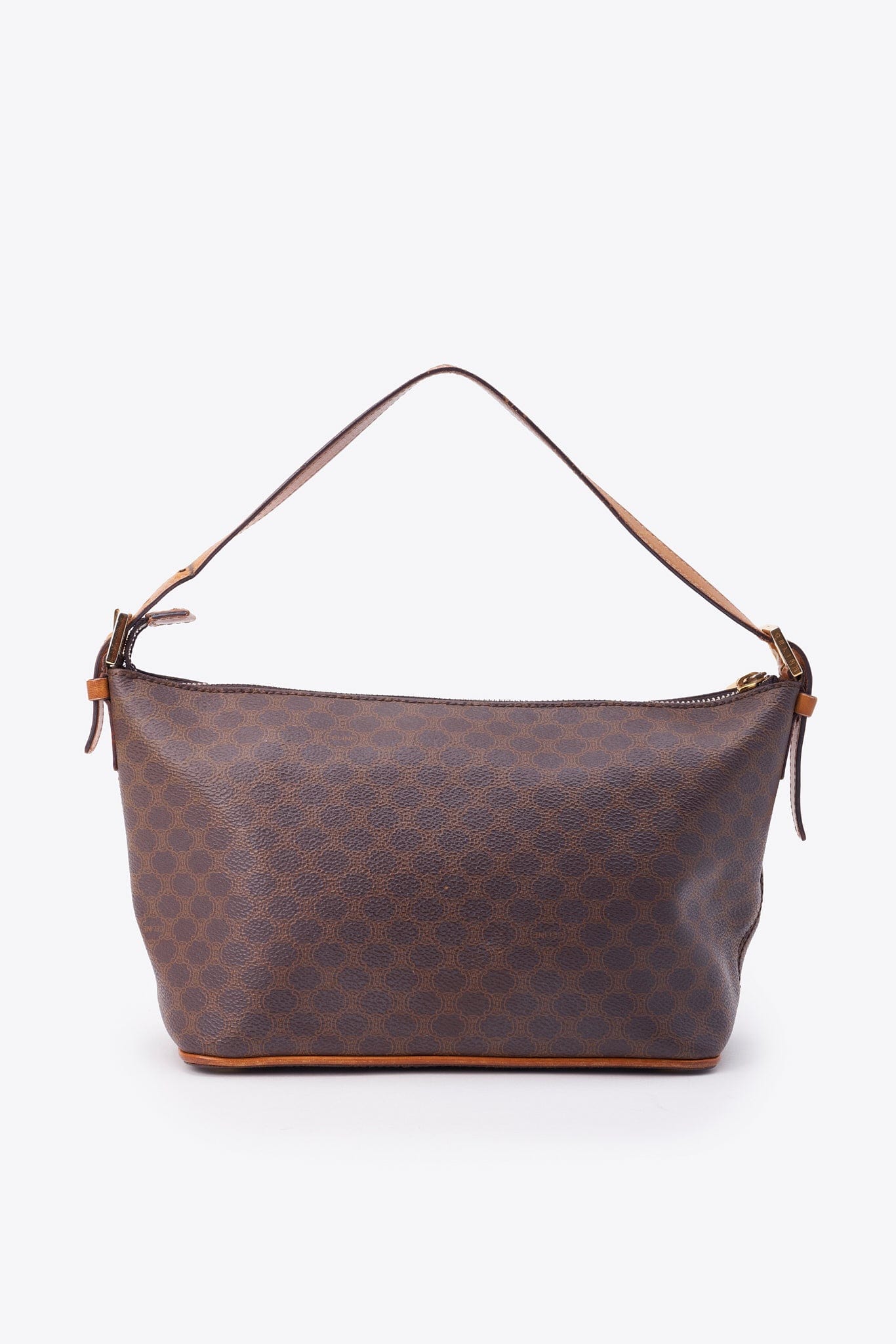 Vintage Celine Macadam Coated Canvas Shoulder Bag – The Hosta