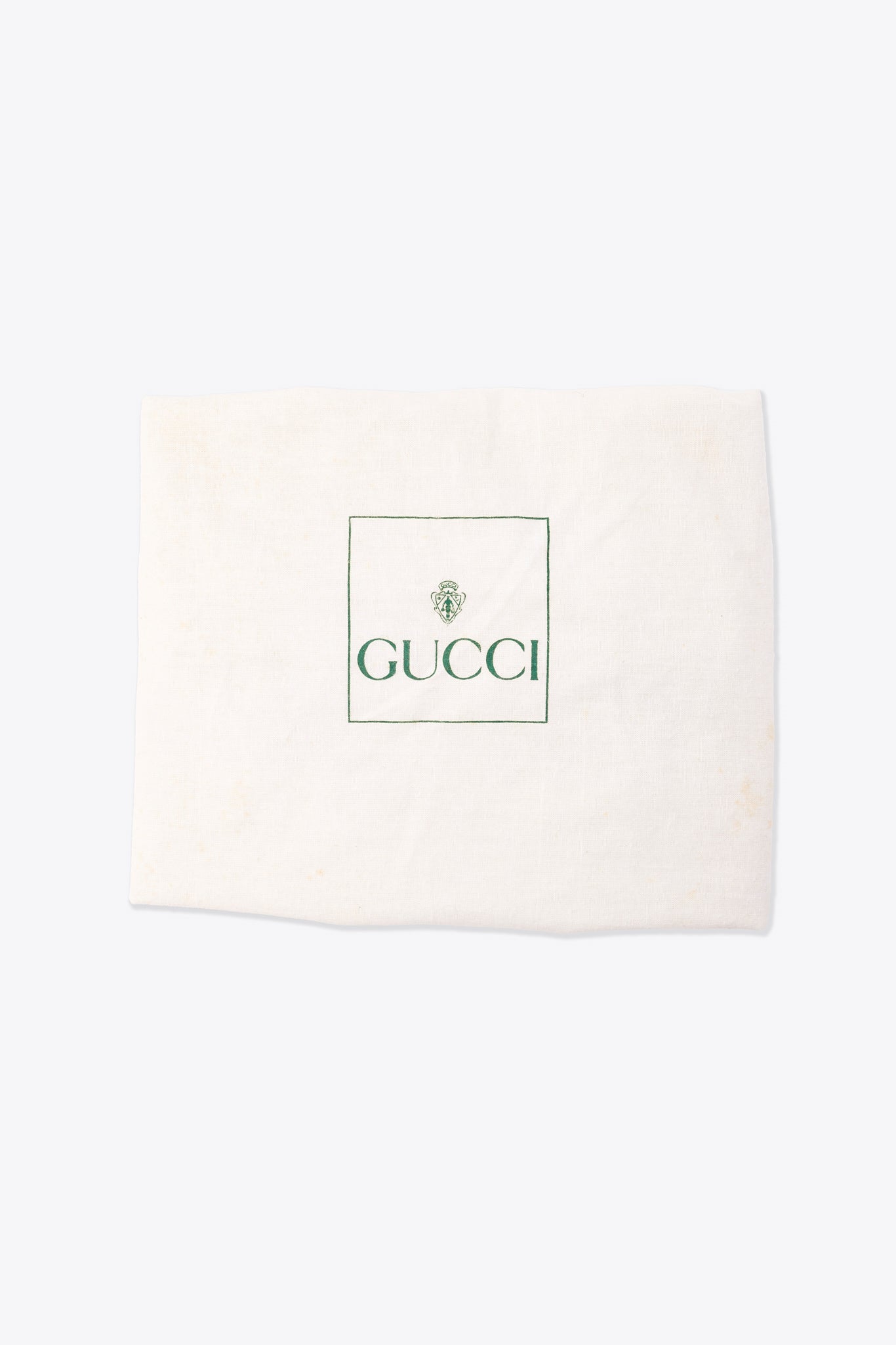 Vintage Gucci Monogram Navy Canvas and Red Leather Tote