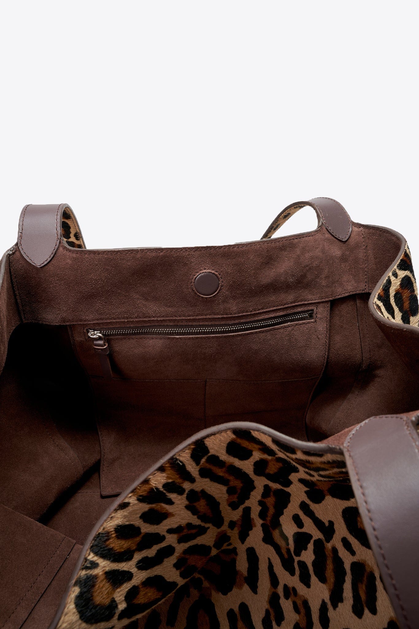 The Iris Tote in Leopard Printed Calf Hair - PRE ORDER
