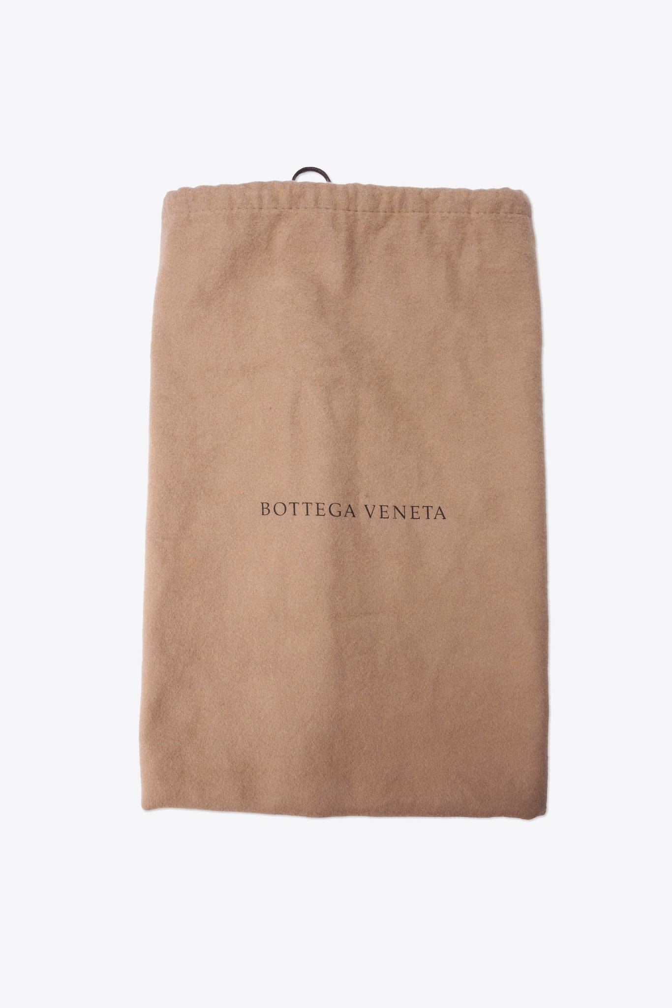 Vintage Bottega Veneta Brown Intrecciato Leather Hobo Shoulder Bag