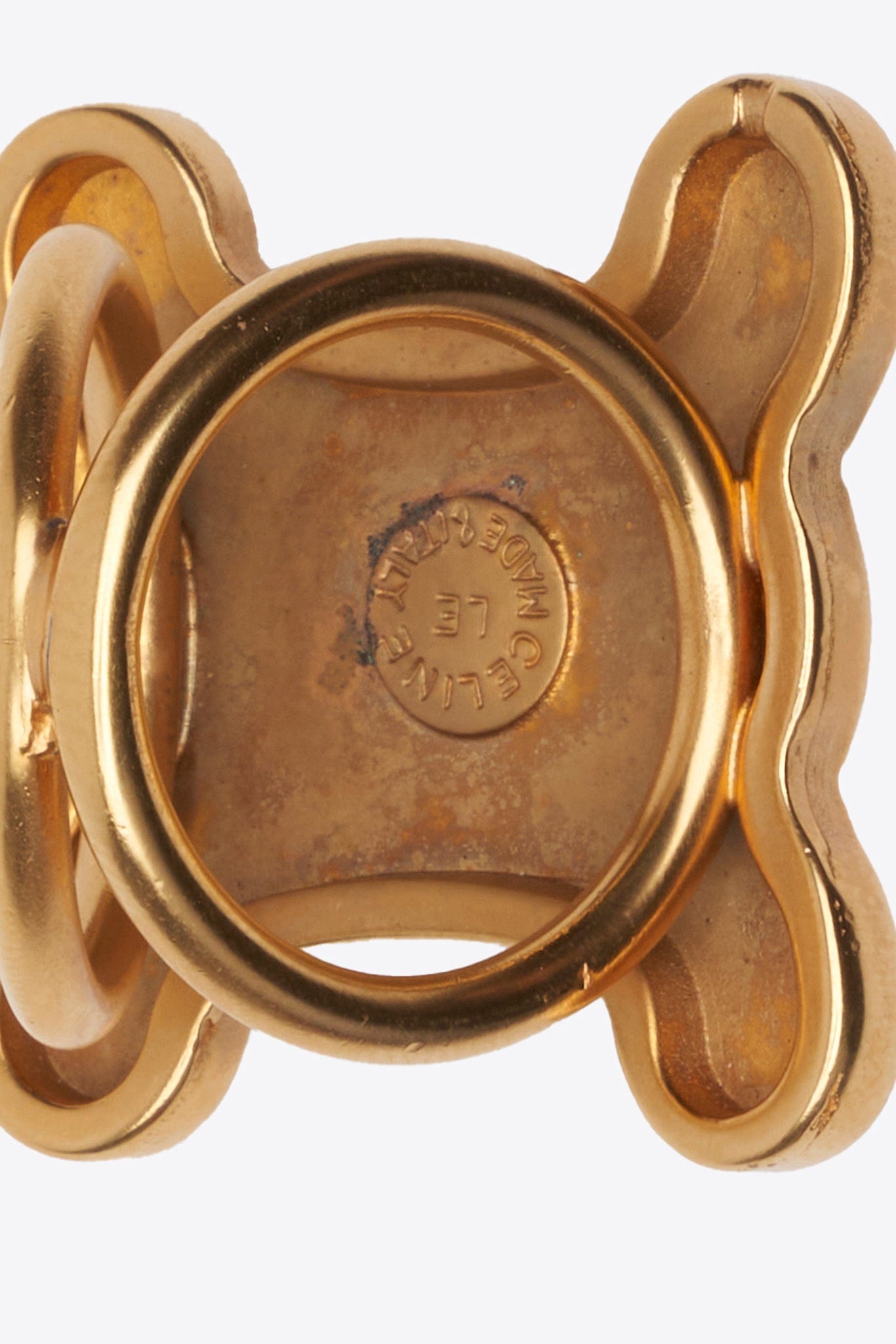 Celine Vintage Scarf Holder Ring