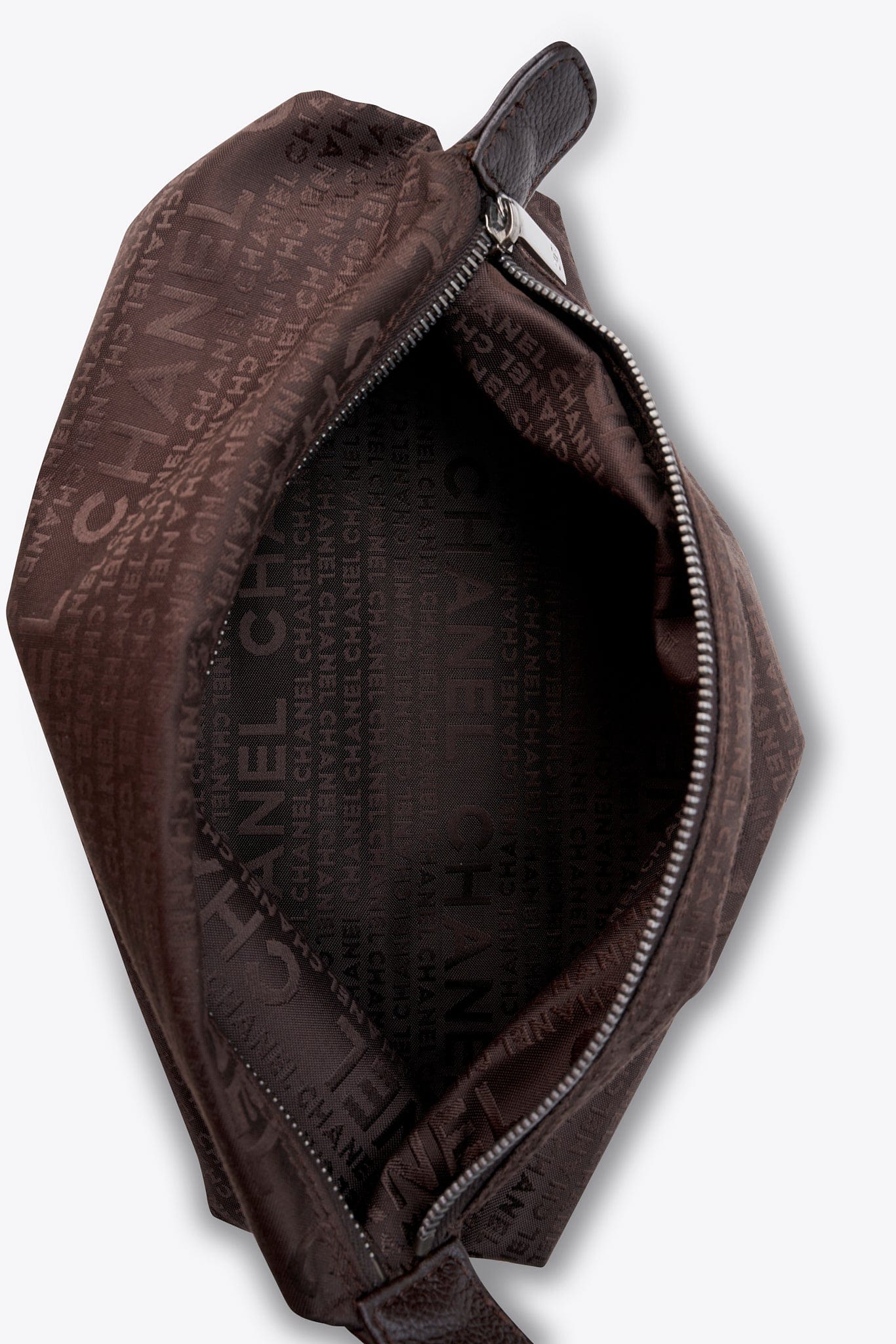 Chanel Executive Leather Tote In Brown Caviar Leather