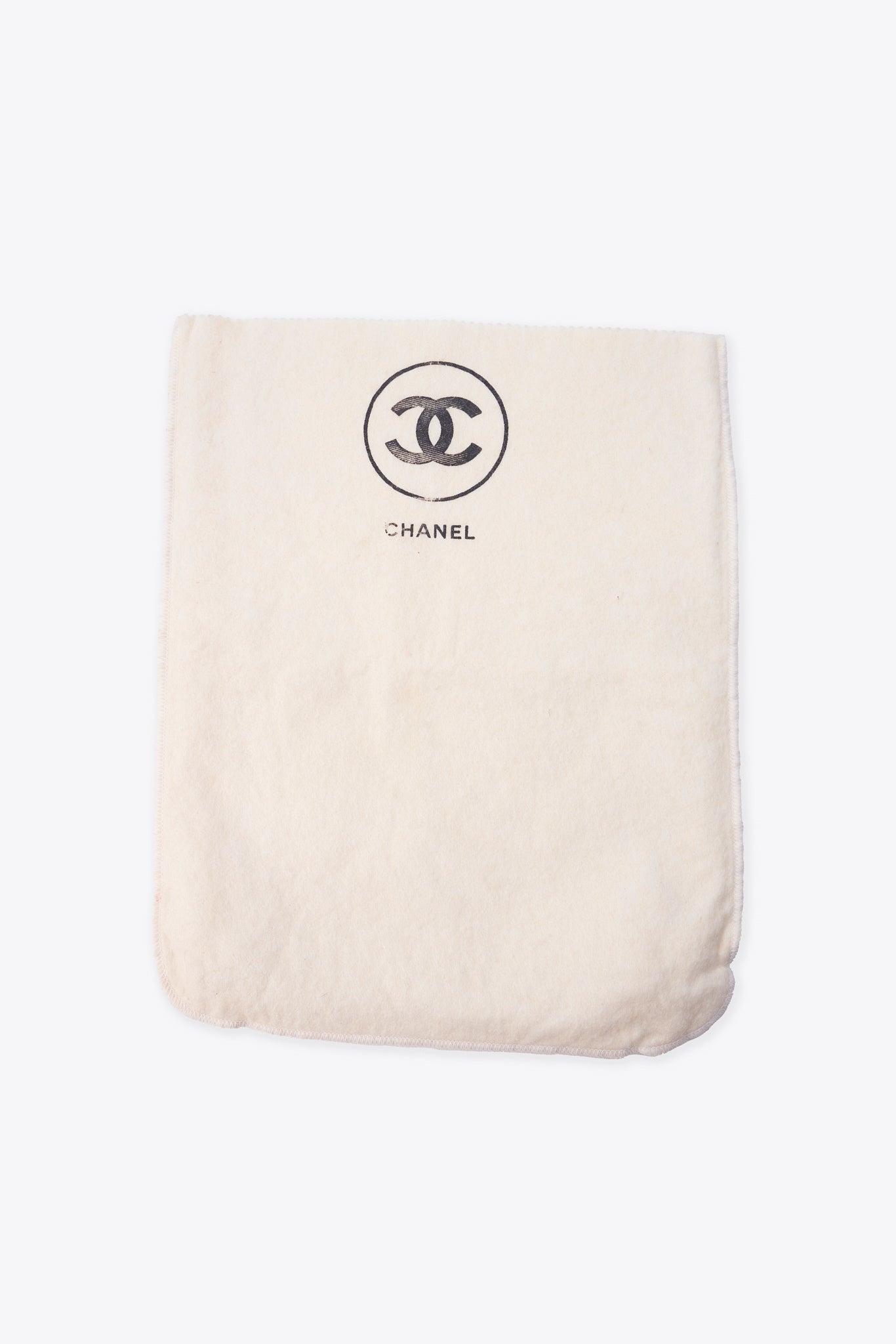 Vintage Chanel Brown Leather Clutch Bag With 24K Gold Plated Hardware