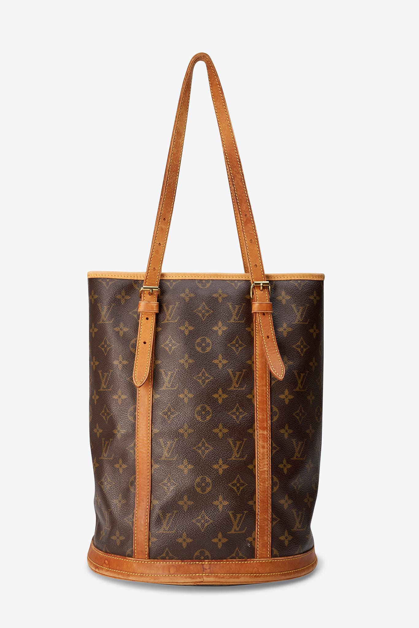 Louis Vuitton トートバッグ バケツ ビンテージ Vintage Louis Vuitton Monogram Canvas Bucket Tote – The Hosta