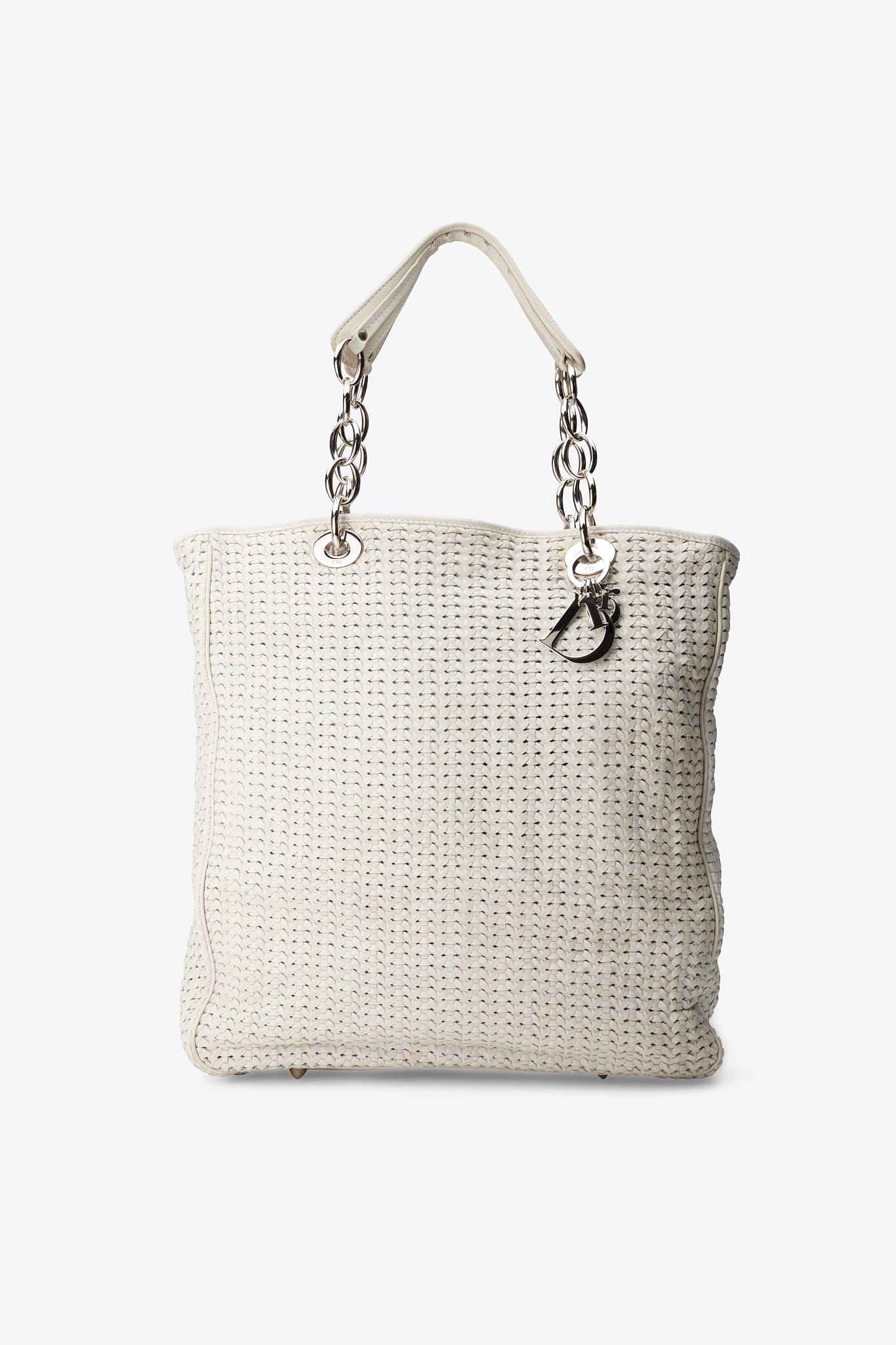 dior carteras bolsa christian dior tejida