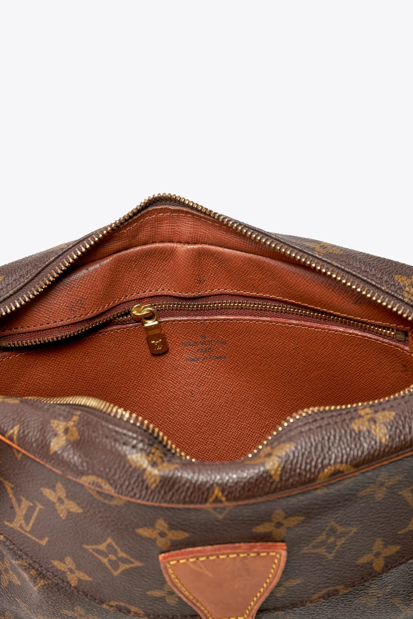 Vintage Louis Vuitton Jeune Fille Monogram Canvas Brown Bag