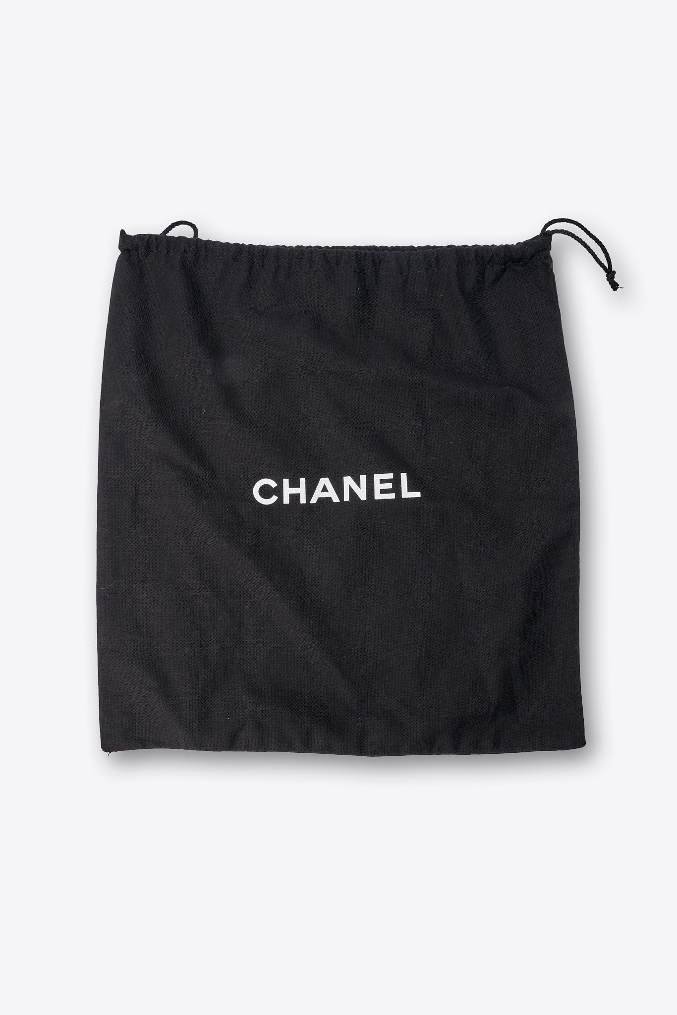 Sac fourre-tout en cuir caviar noir exécutif Chanel vintage