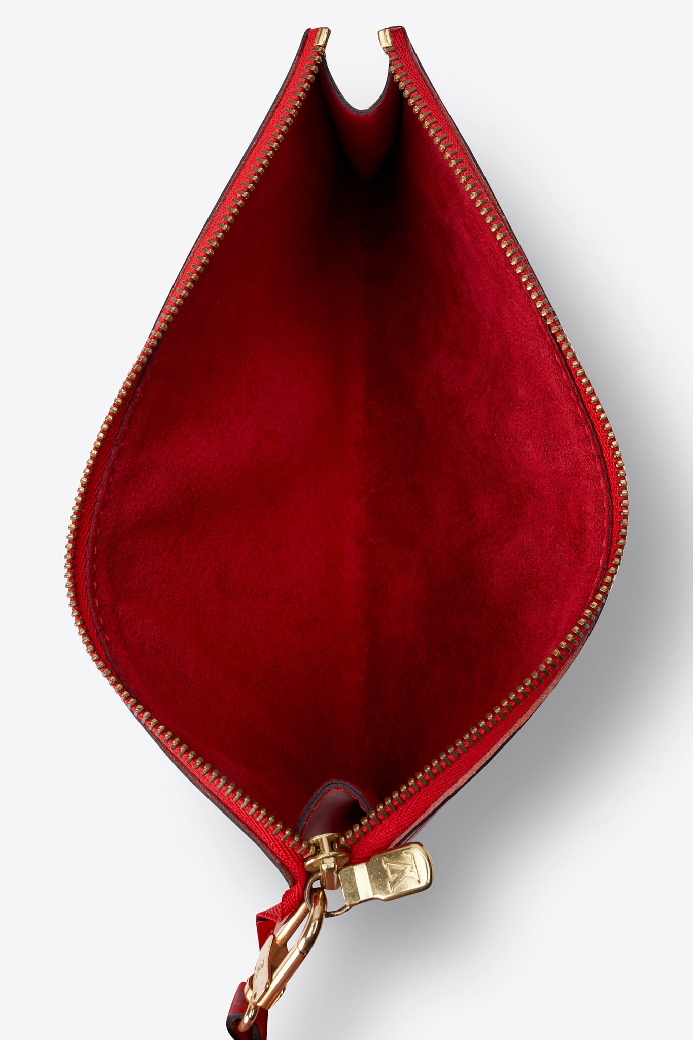 Vintage Louis Vuitton Pochette Red Epi Leather
