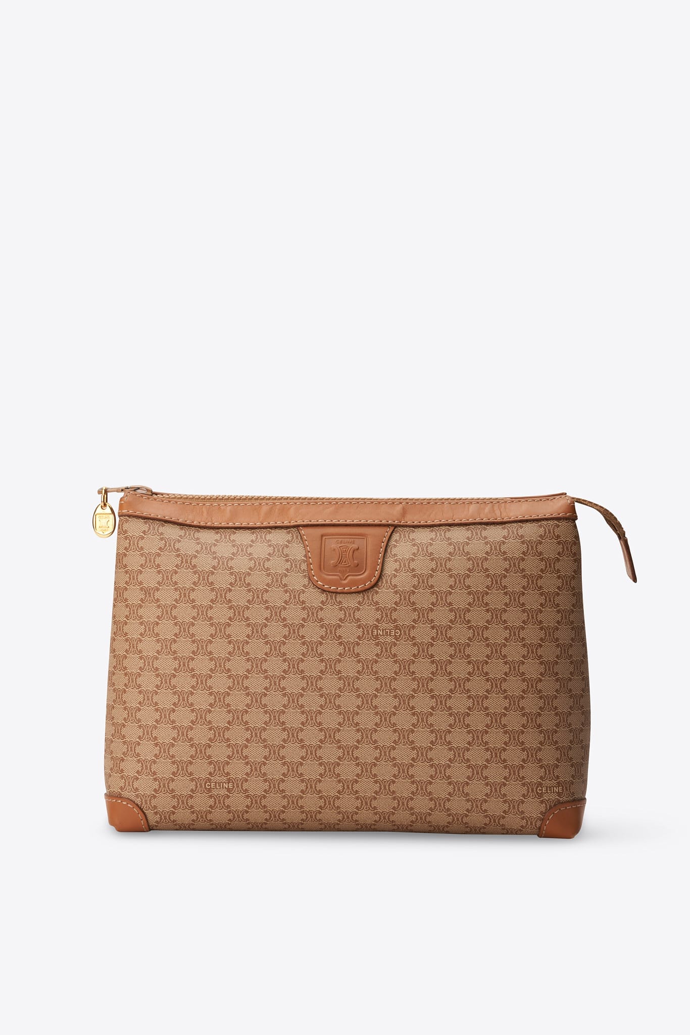 極美品 Vintage Celine Macadam Clutch Bag Vintage Celine Macadam Canvas Clutch Bag – The Hosta