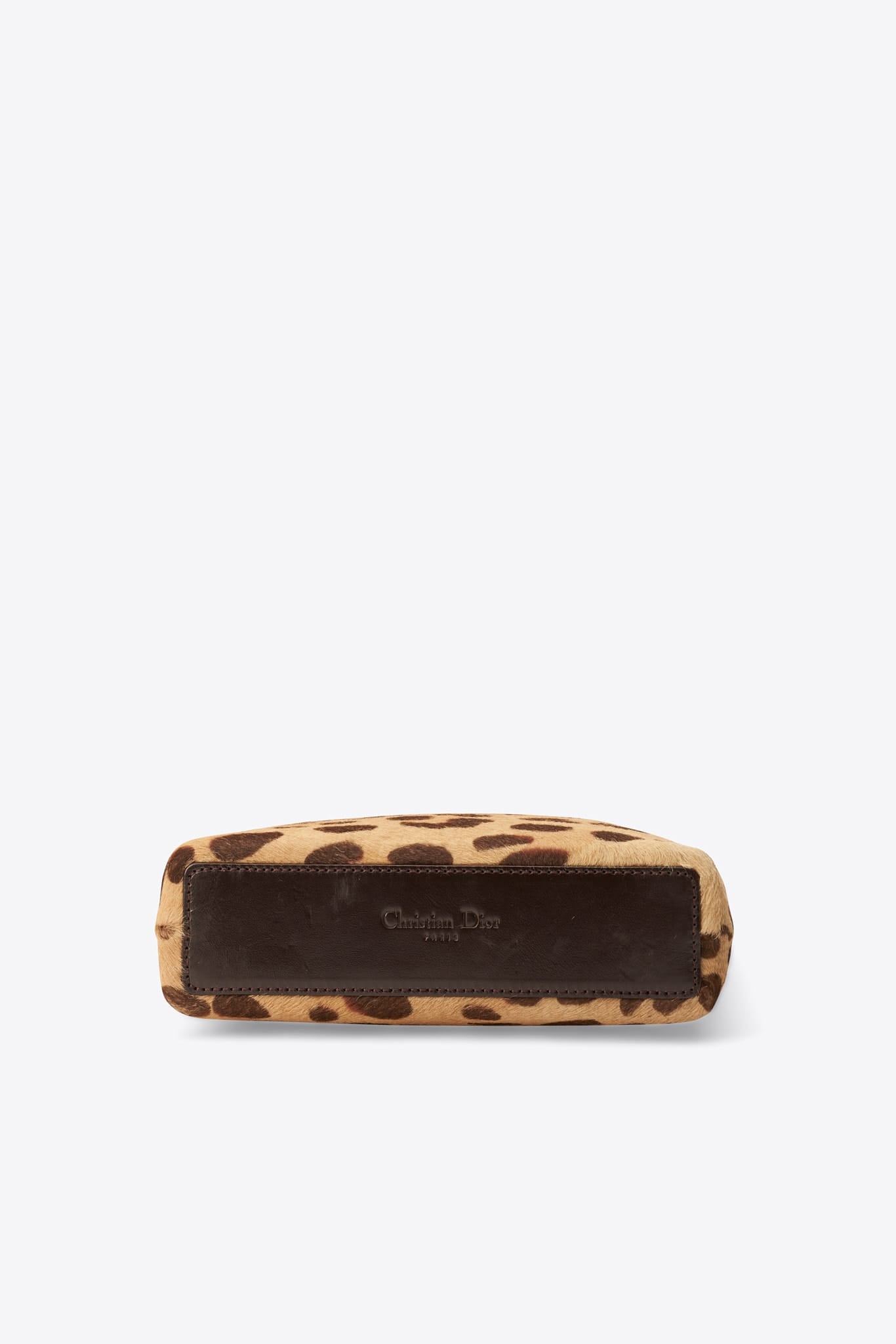Bolsa de impresión de Leopard Christian Dior Vintage