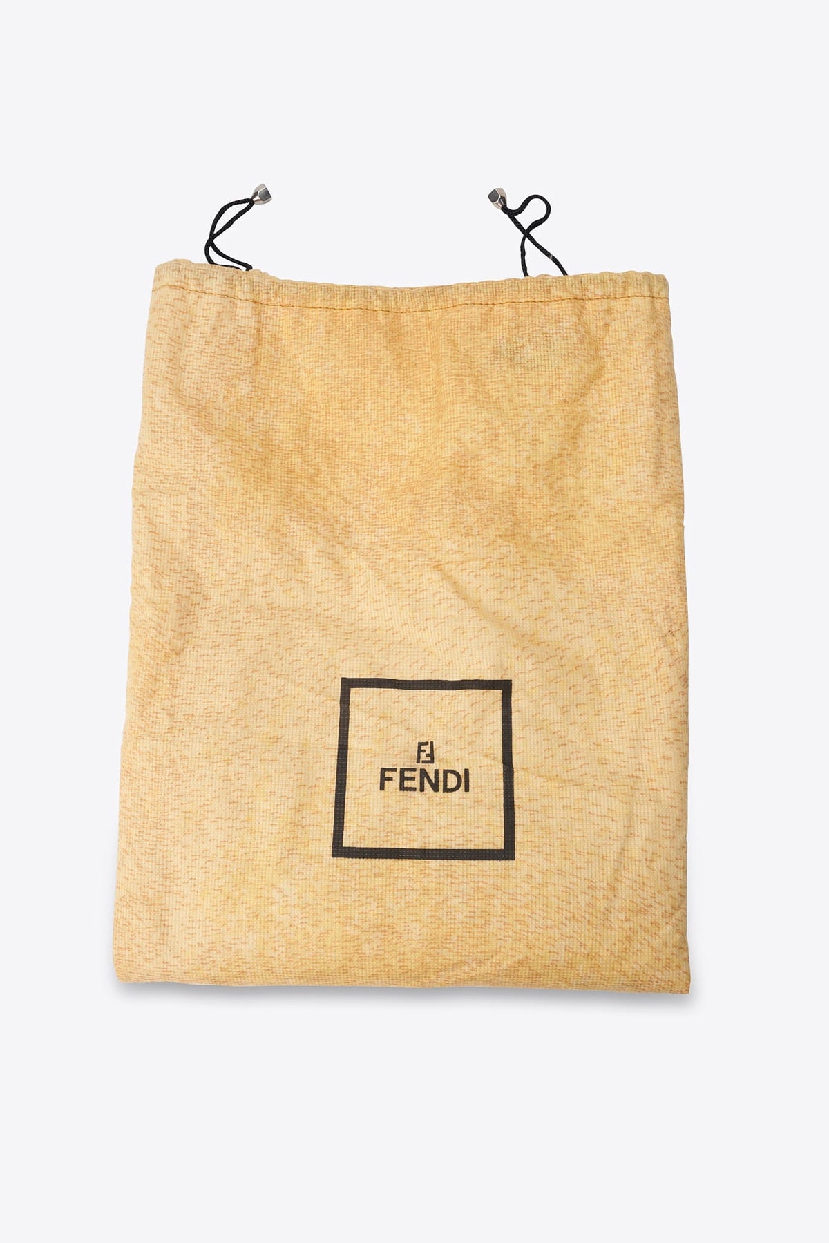 Vintage Fendi Brown Suede Mamma Baguette Bag