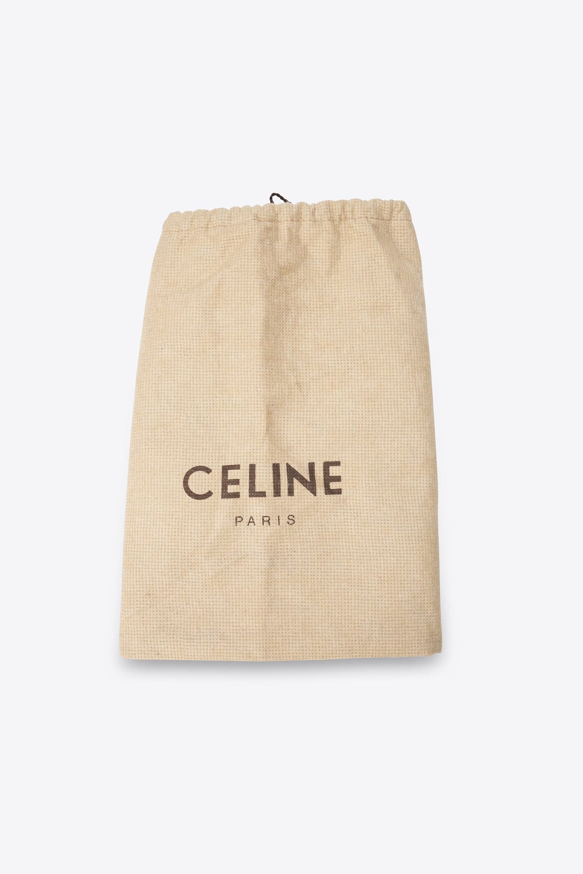 Vintage Celine Navy Leather Clutch Bag