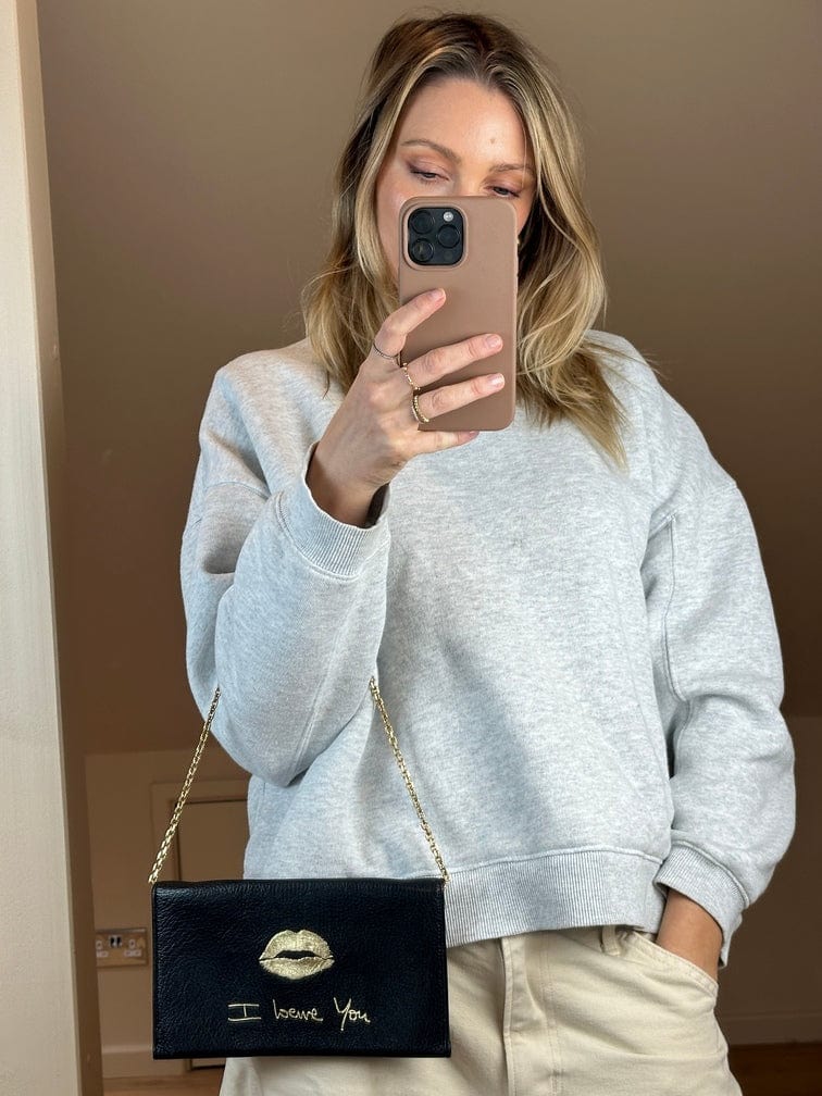 Vintage Loewe Leather Shoulder Bag