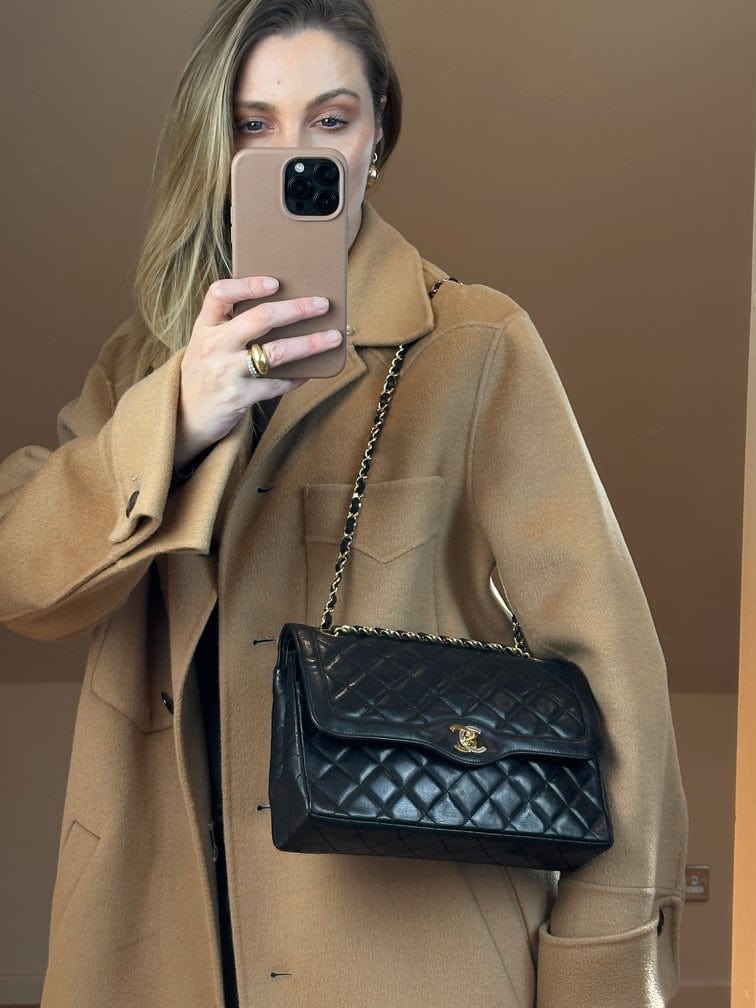 Chanel Limited Edition Paris Medium Double Flap Bag