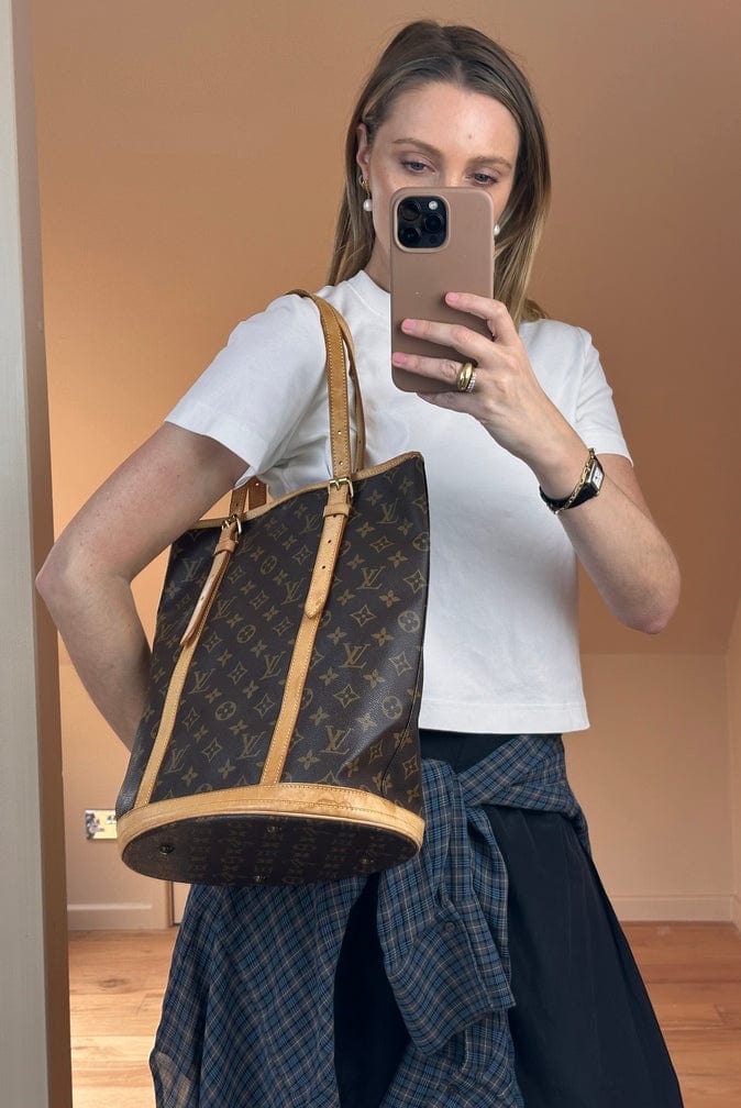 Vintage Louis Vuitton Bucket Tote Bag