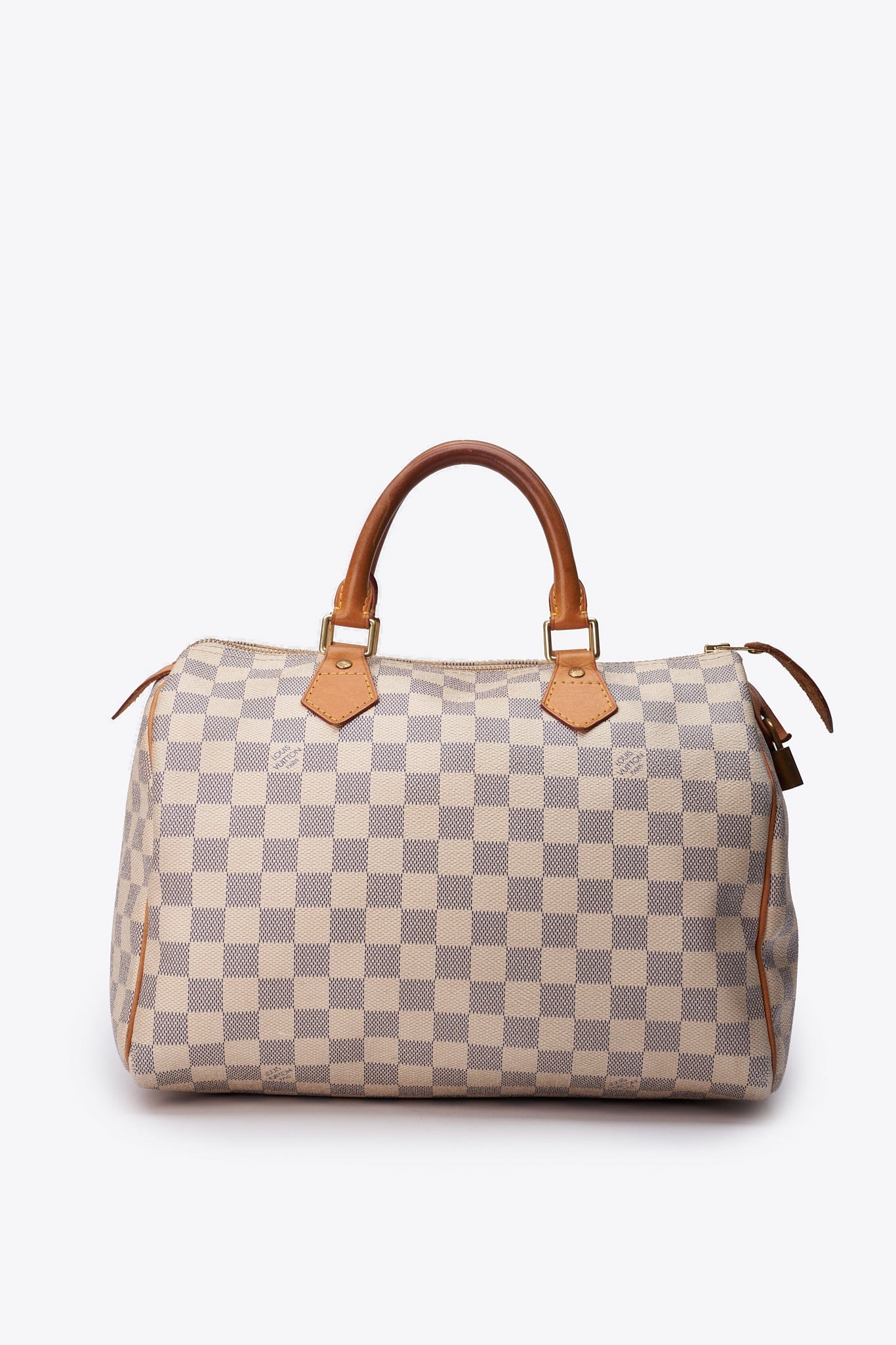 Louis Vuitton 30 Speedy Bag In Damier Azur Canvas – The Hosta
