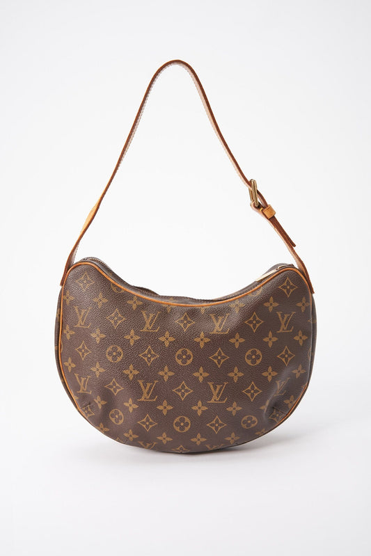 Is the Louis Vuitton Croissant leather?