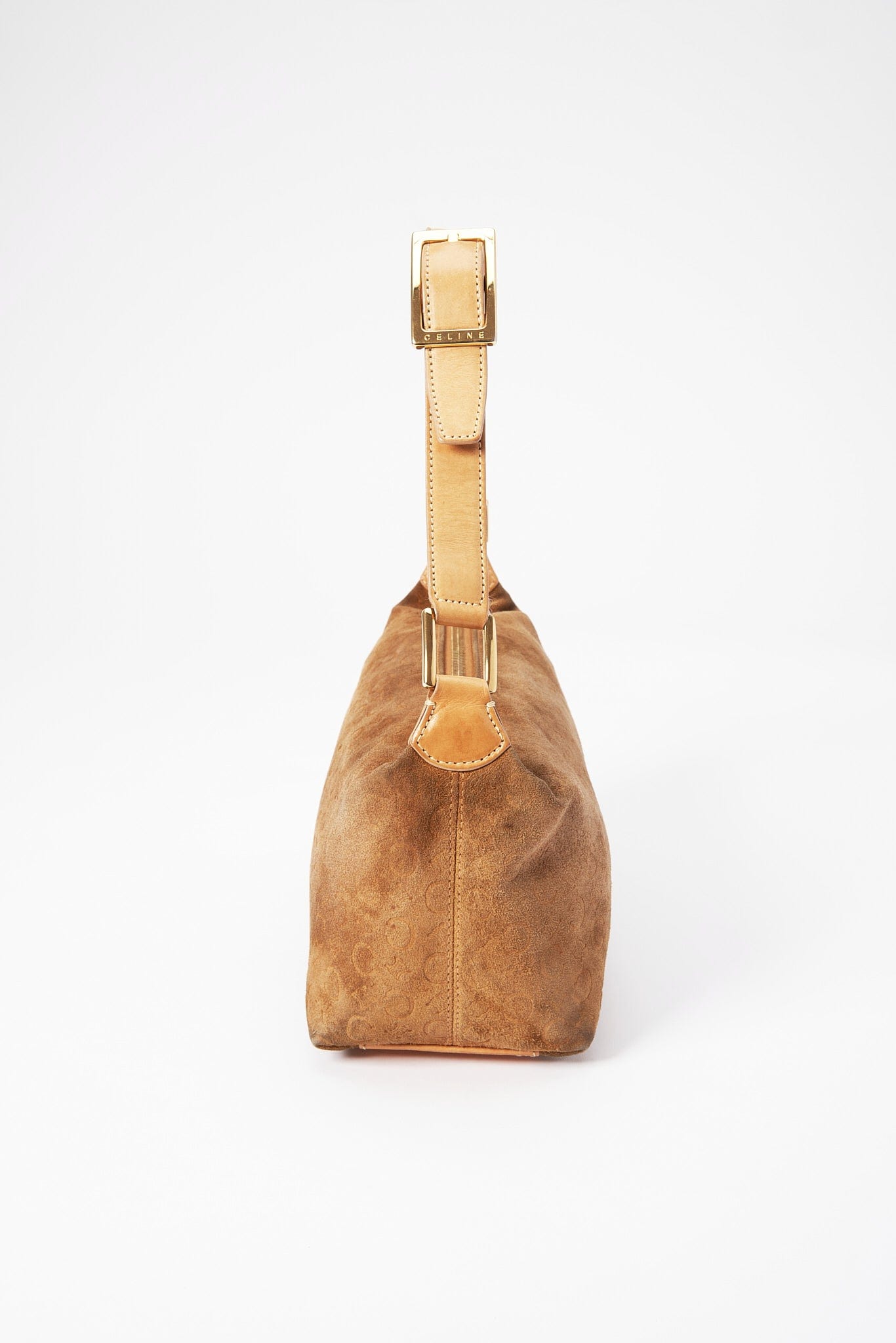 Vintage Celine Suede Bag - Beige – The Hosta