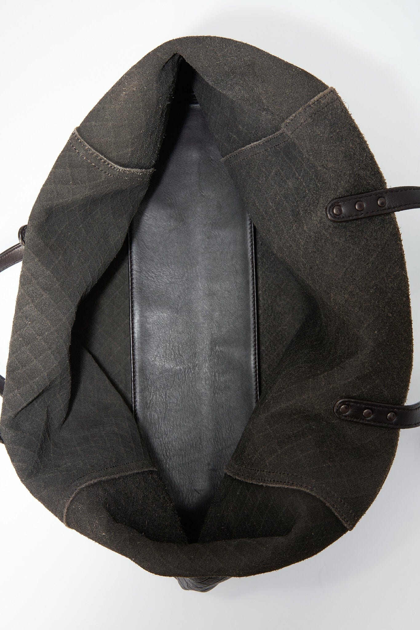 Bottega Veneta Leather Tote Bag with Butterfly Charm