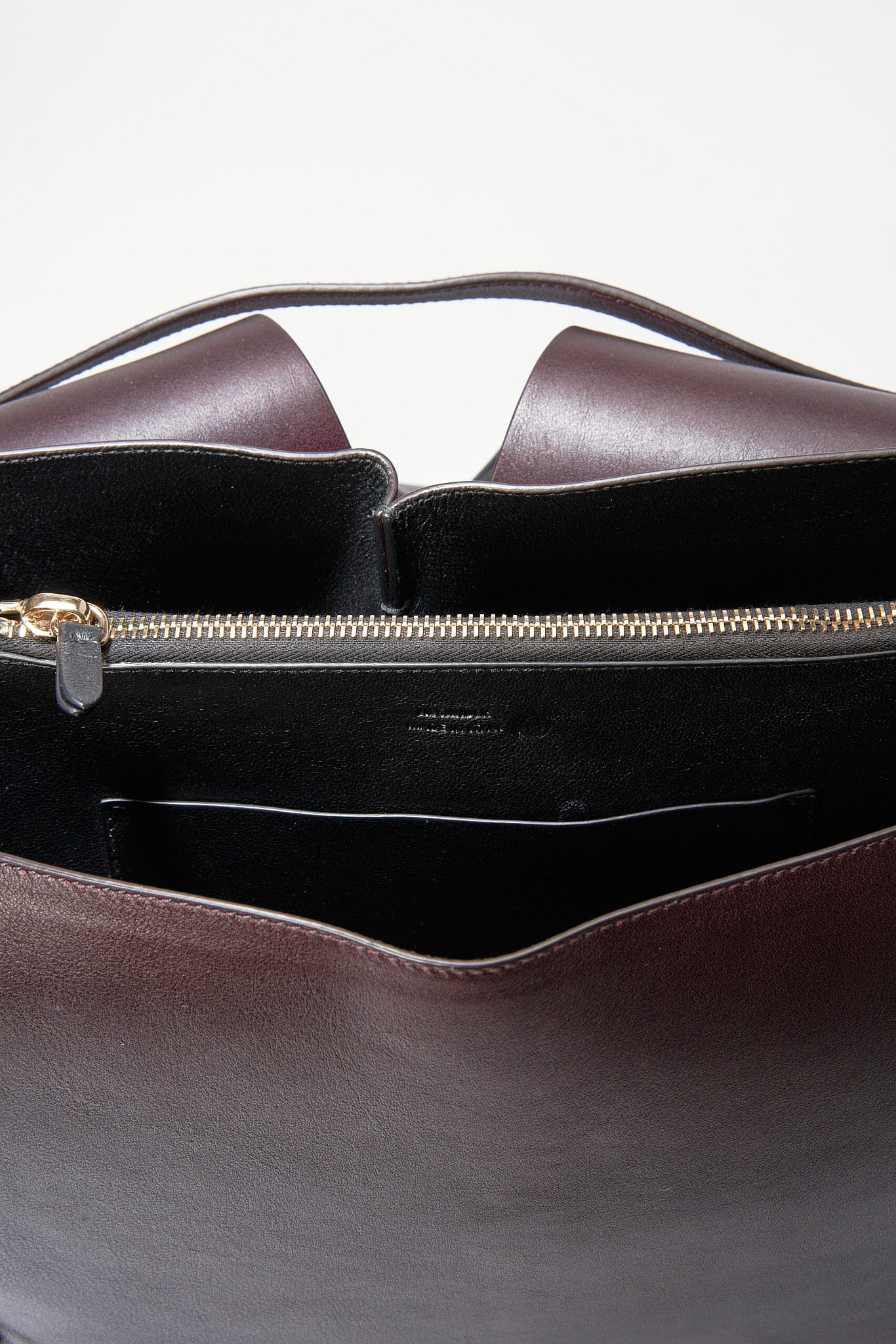 Aesther Ekme - Leather Tote Bag - Burgundy