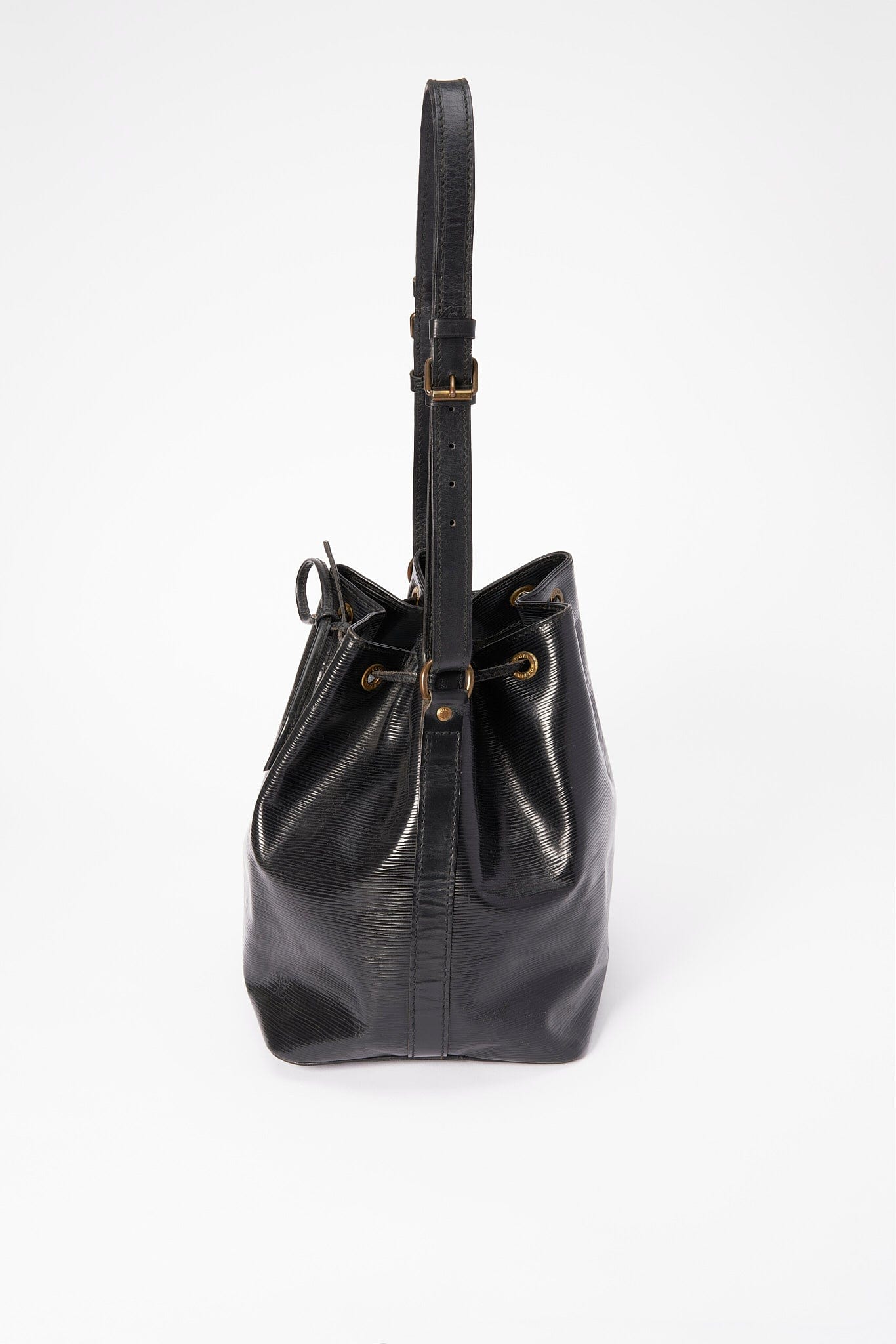 Louis Vuitton Epi Leather Petit Noé Bag - Black