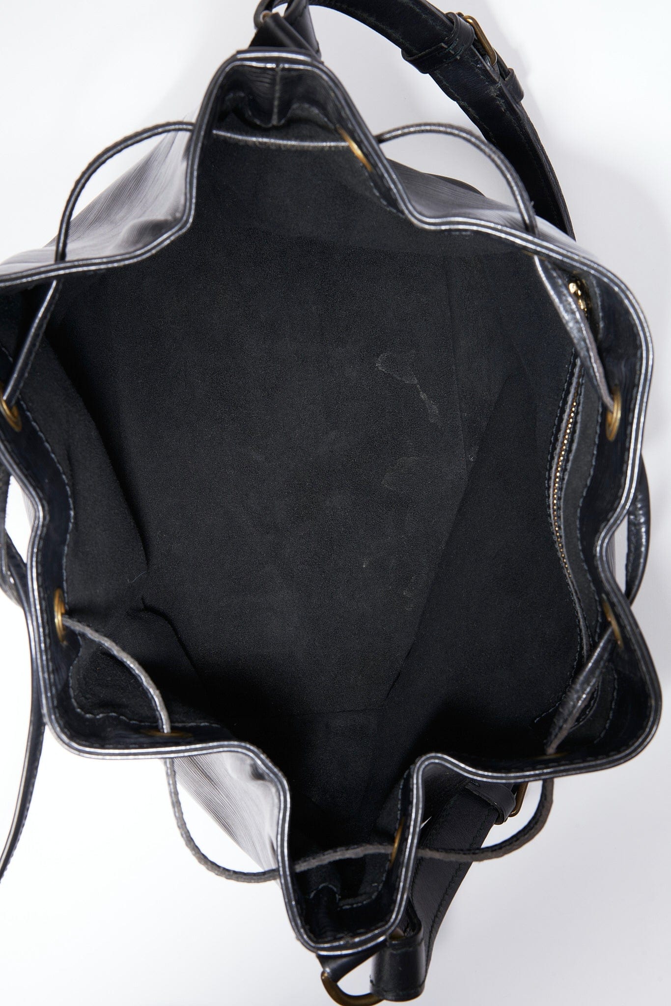 Louis Vuitton Black EPI Leather Petit Noe Bag