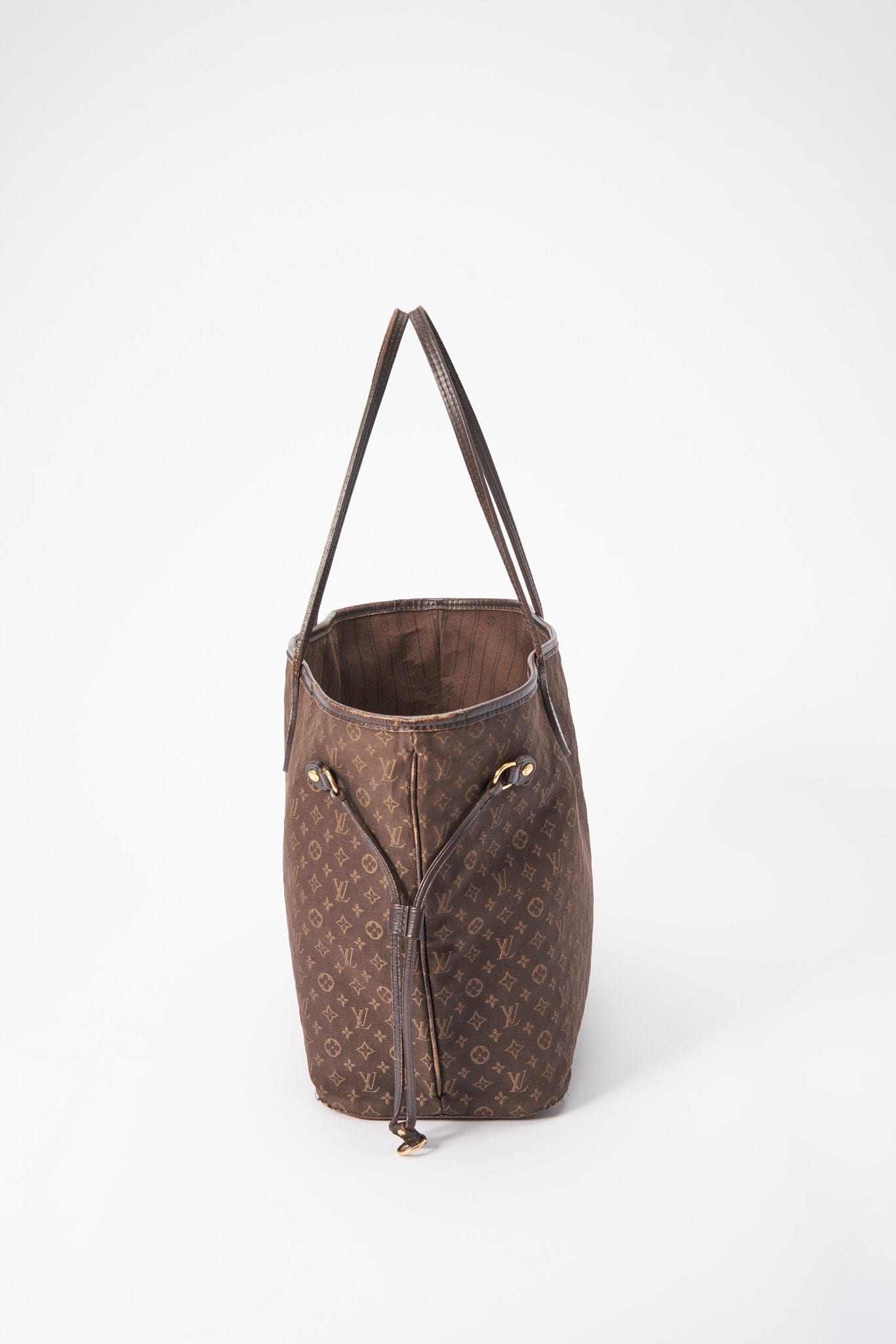 Louis Vuitton Neverfull Tote MM Beige Leather for sale online