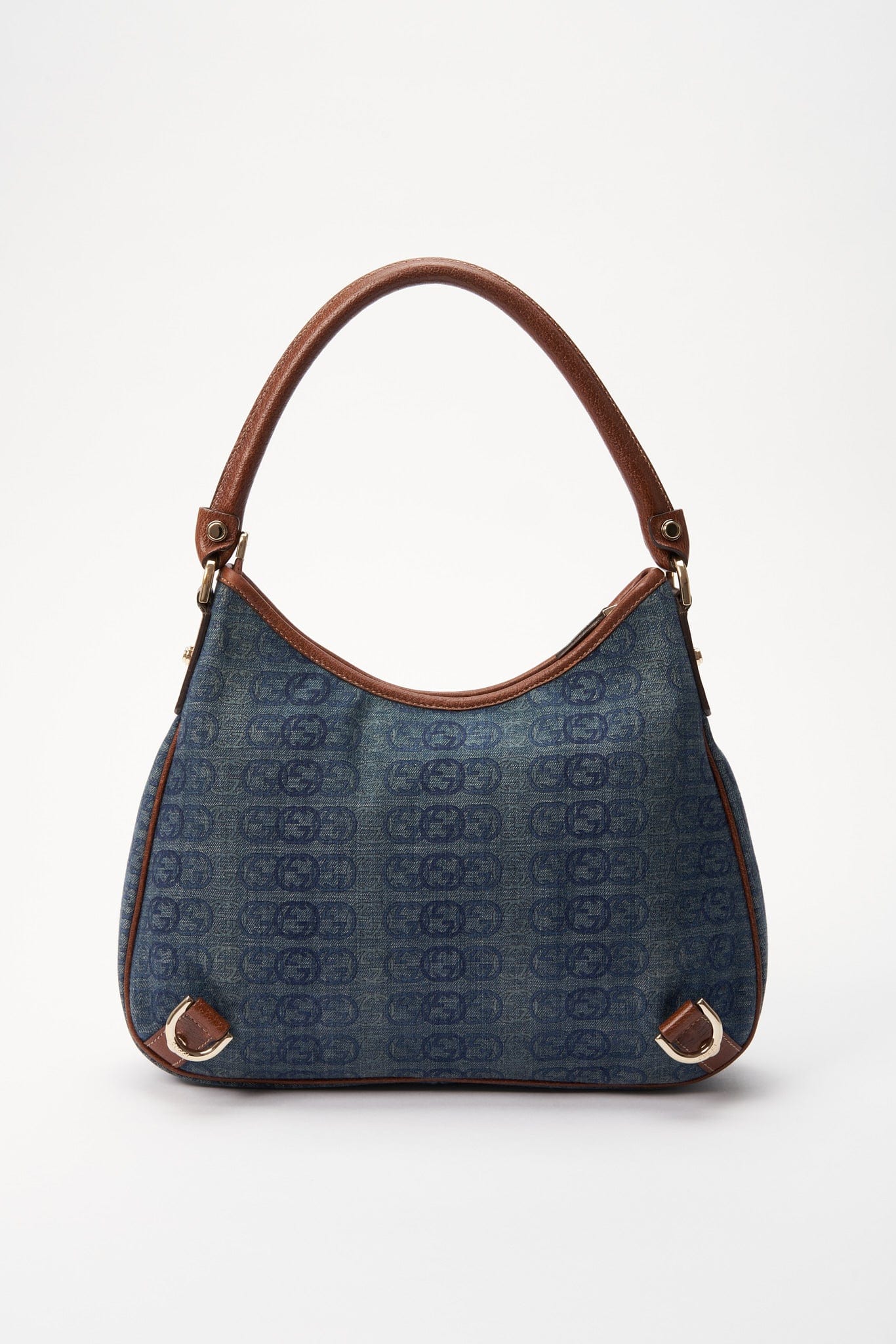 Gucci Abbey D-Ring Denim Crossbody Bag (SHG-31580) – LuxeDH