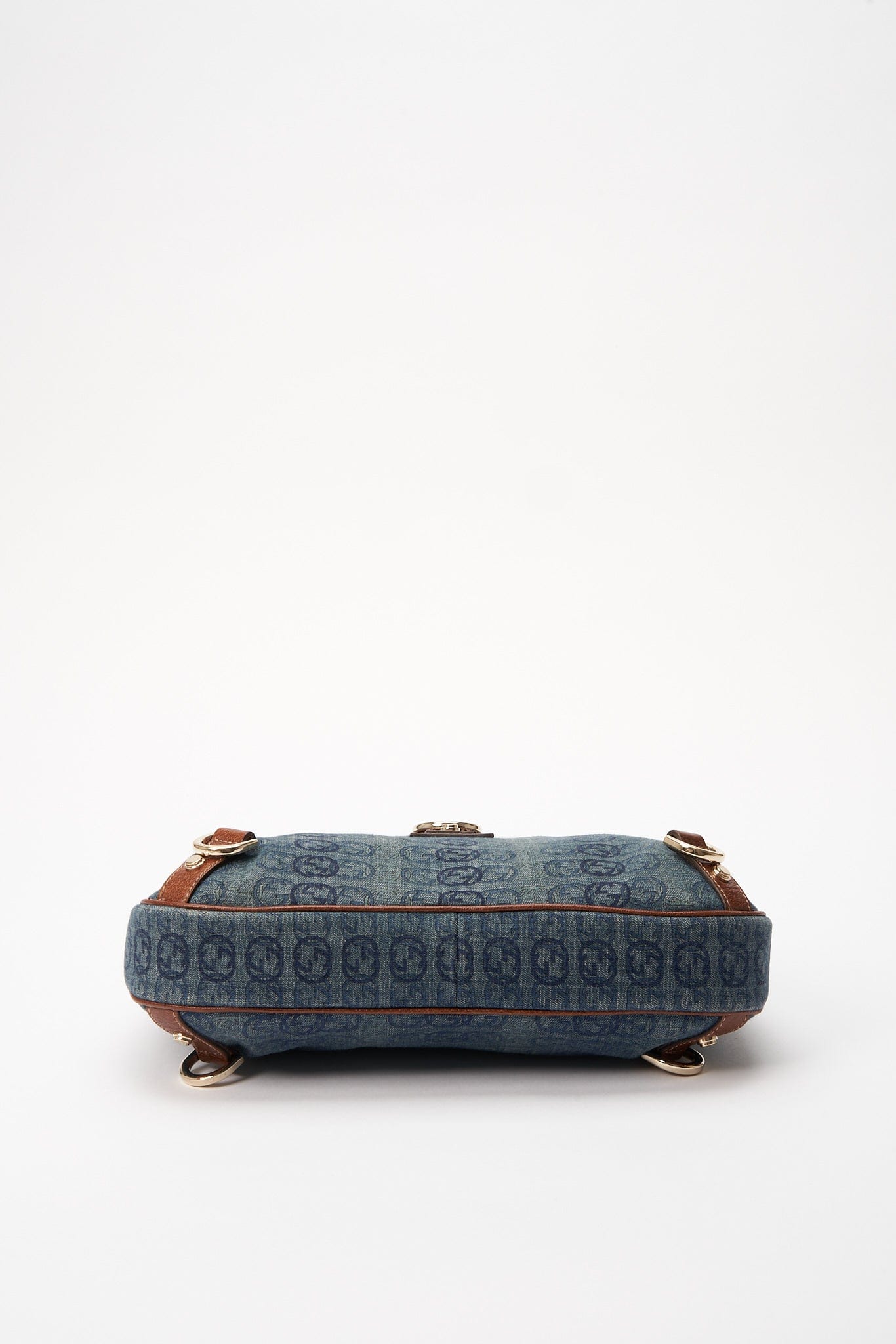 Gucci Abbey D-Ring Denim Crossbody Bag (SHG-31580) – LuxeDH