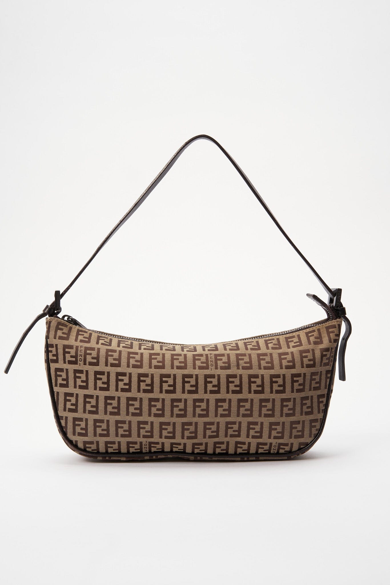 Vintage Fendi Zucchino Canvas Pochette Bag – The Hosta