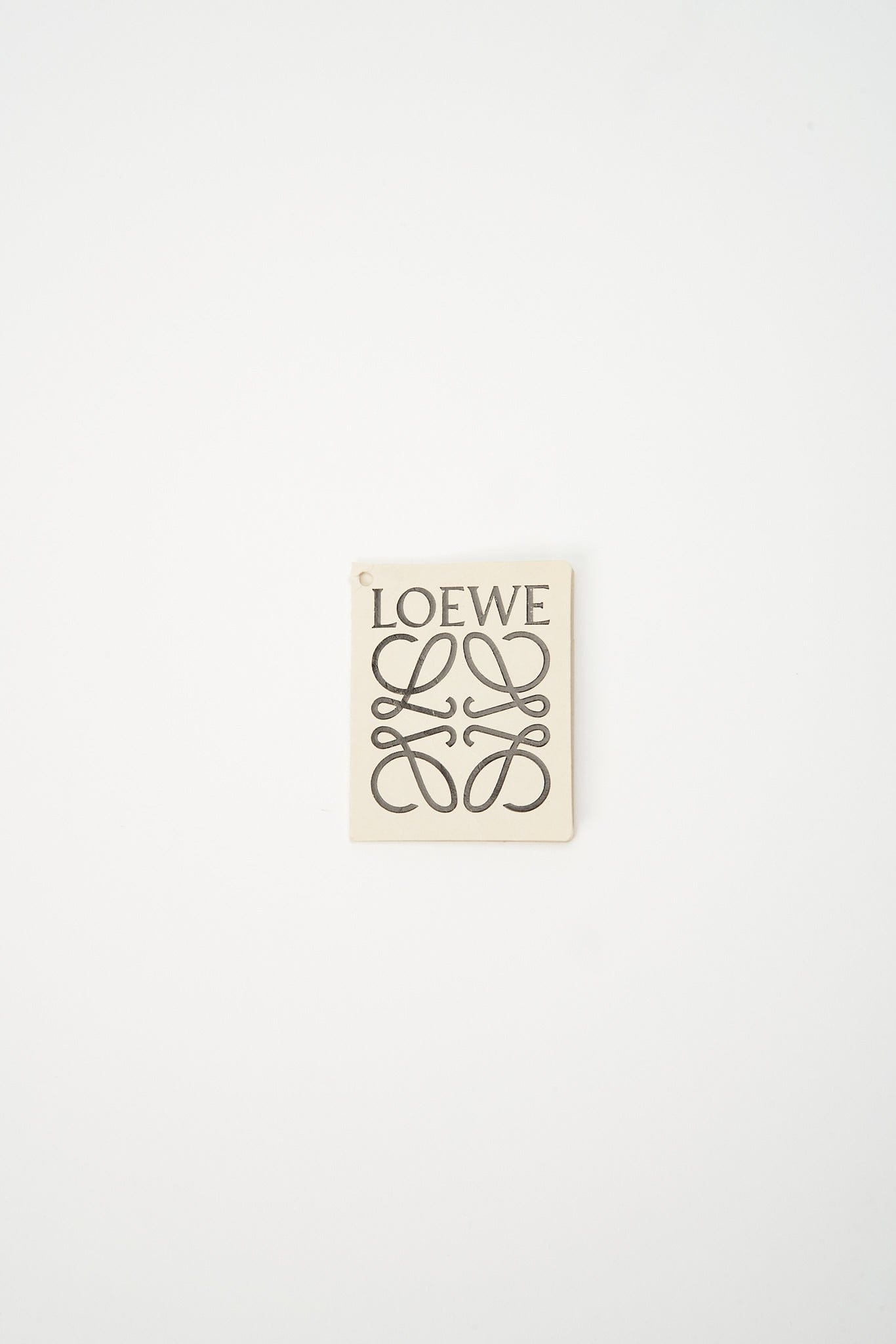 Loewe Anagram Canvas and Leather Tote Bag