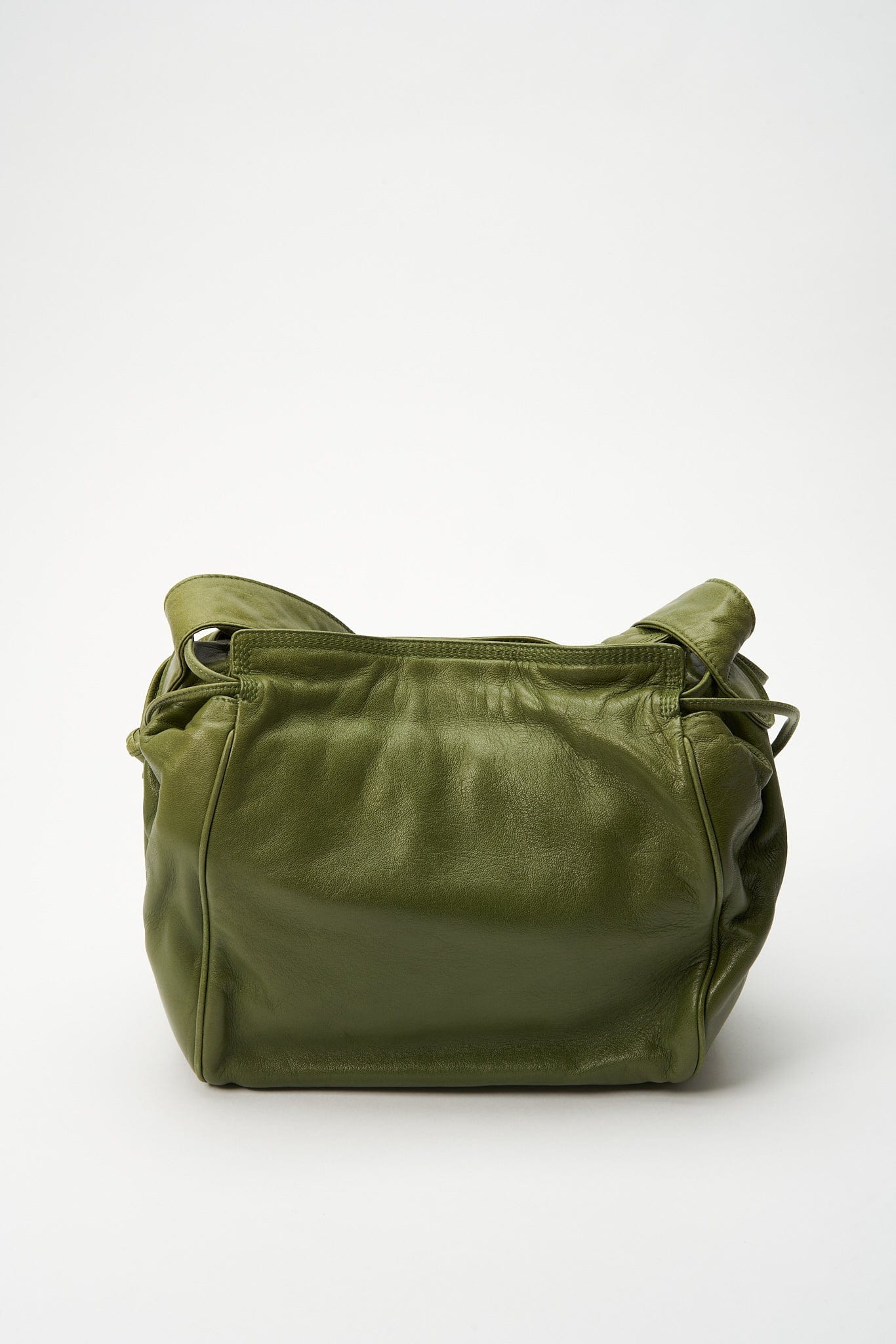 Vintage Loewe Green Crossbody Bag