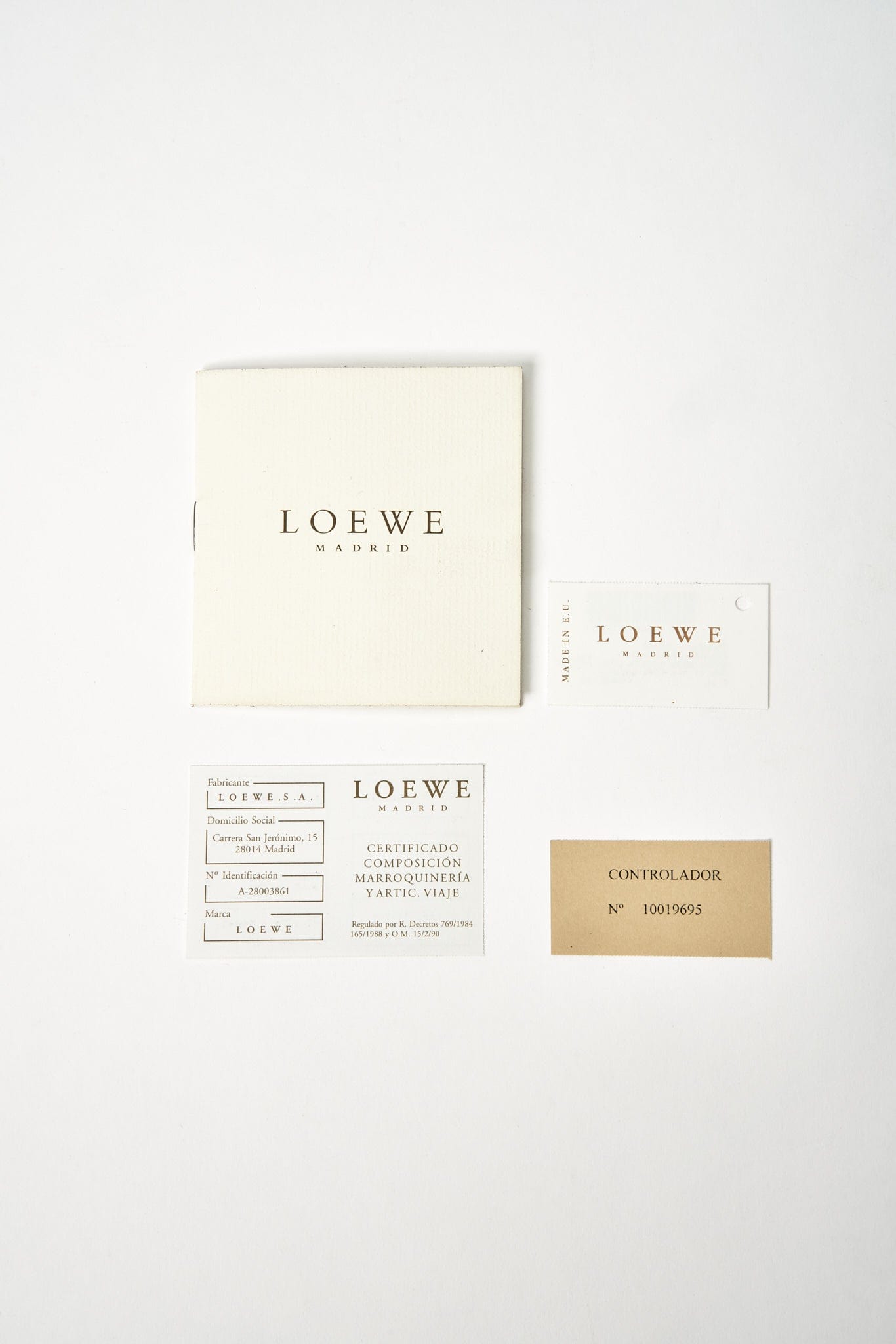 Loewe Brown Suede Shoulder Bag
