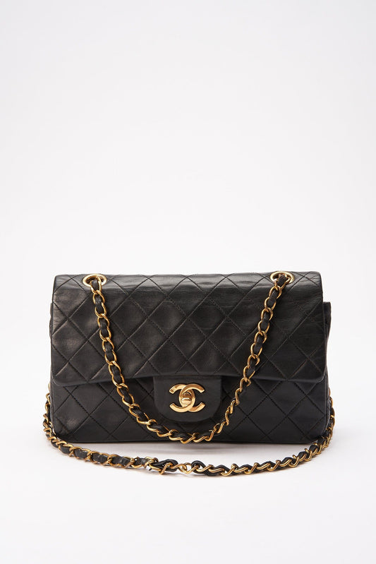 Vintage Chanel Single Flap Bag with Tassel - Black – The Hosta