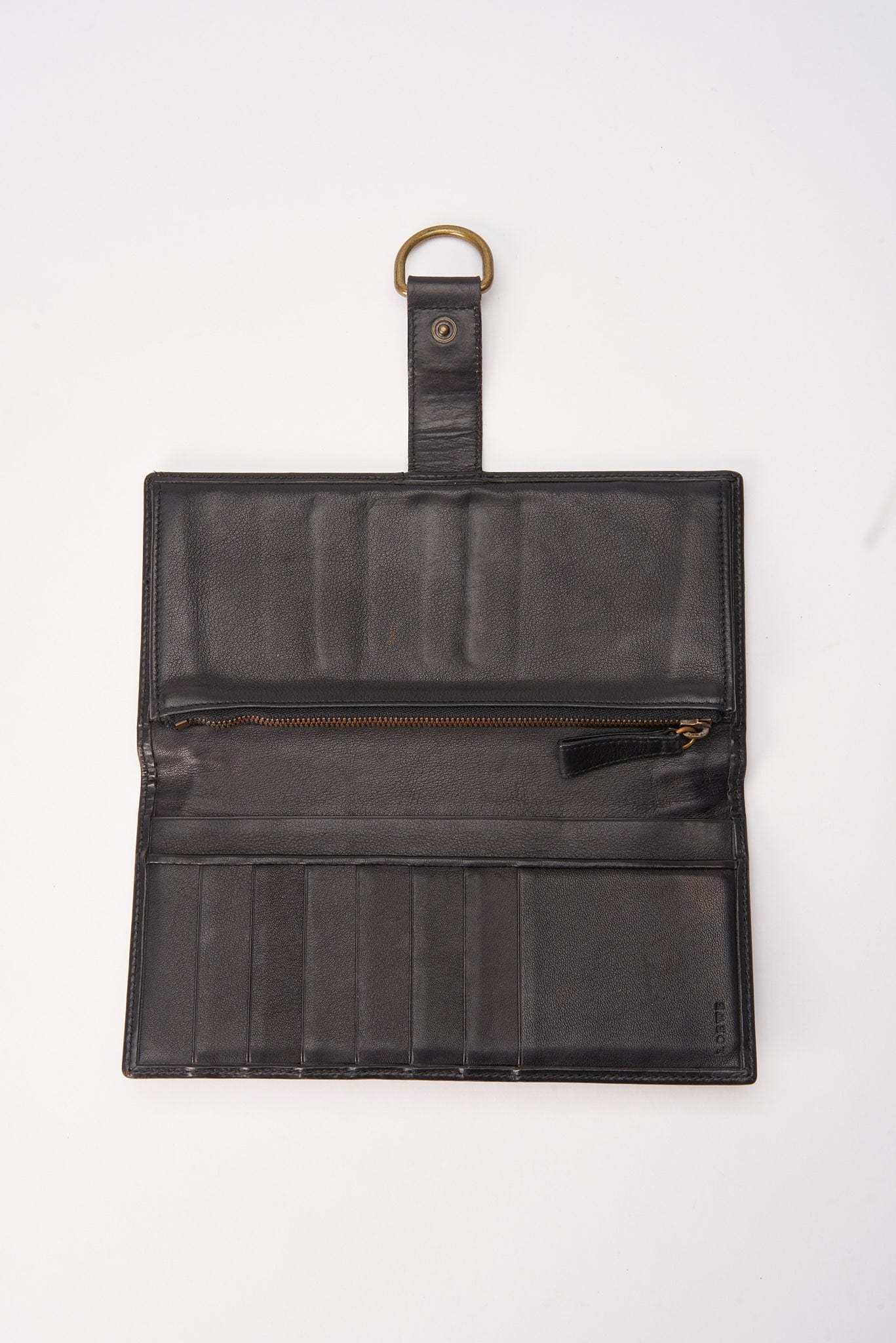 Vintage Loewe Suede and Leather Wallet